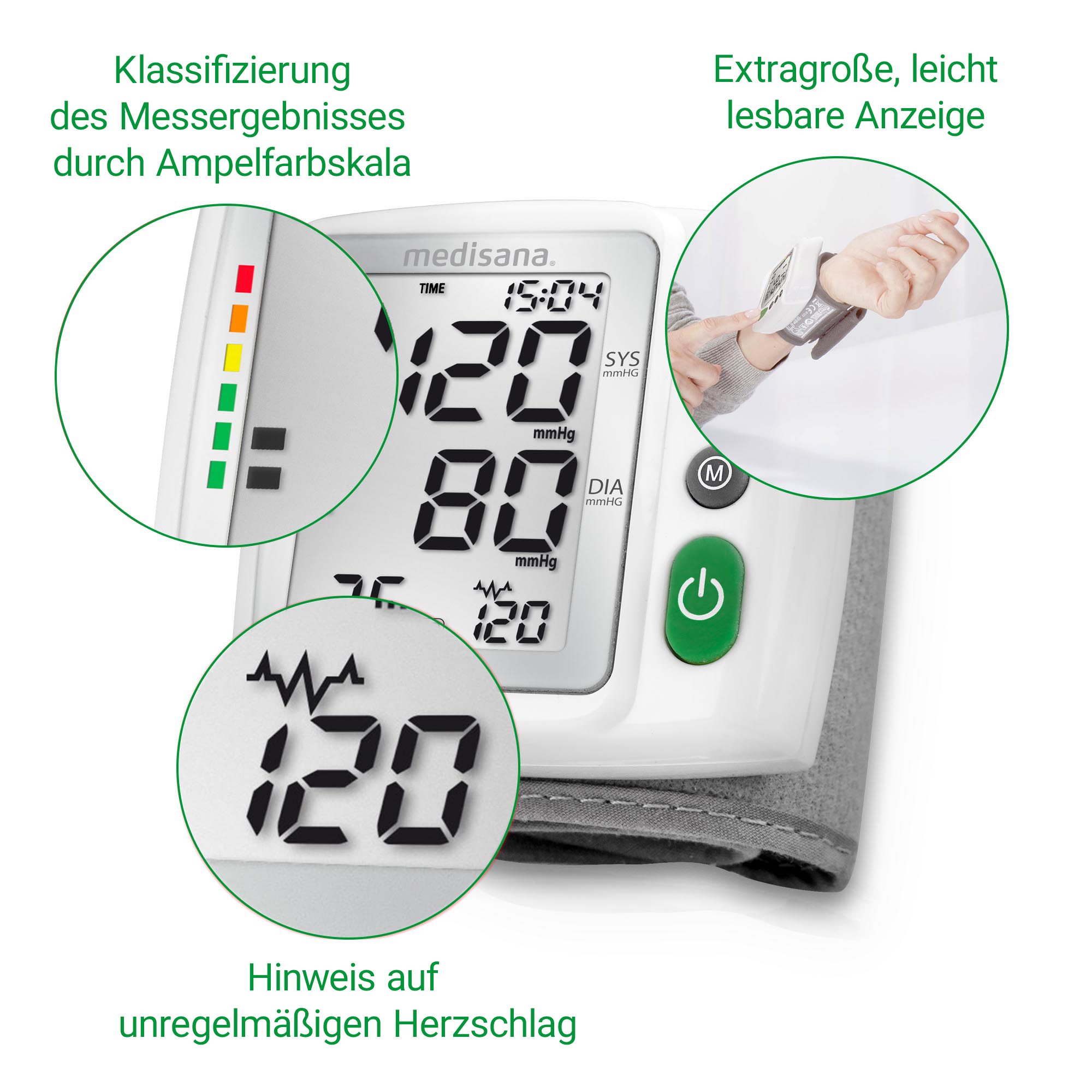 BW 315 | Handgelenk-Blutdruckmessgerät
