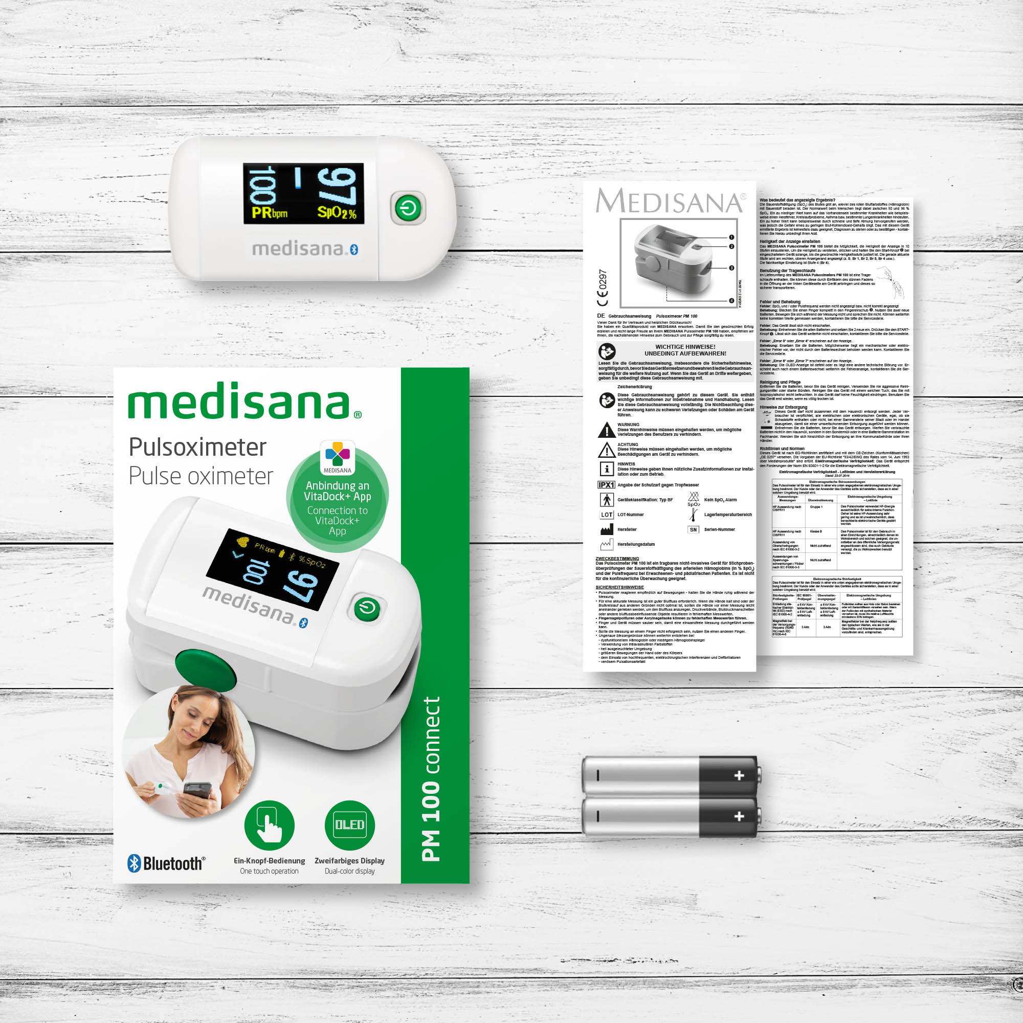 PM 100 connect | Pulse Oximeter
