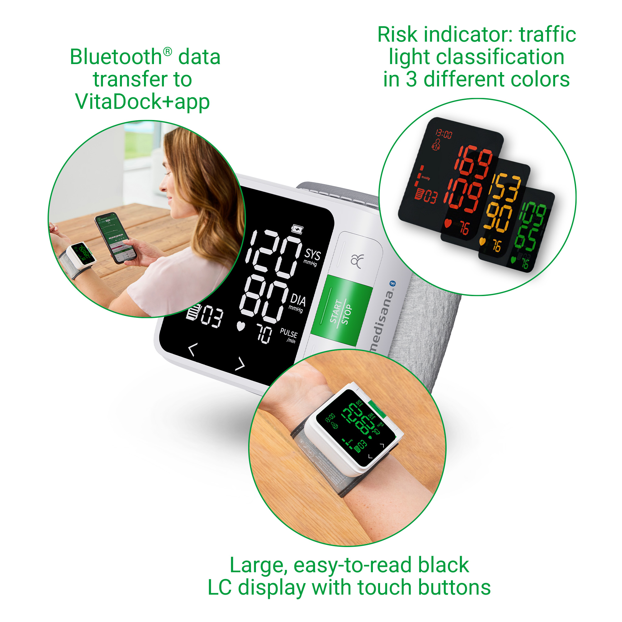 BW 360 connect | Wrist blood pressure monitor