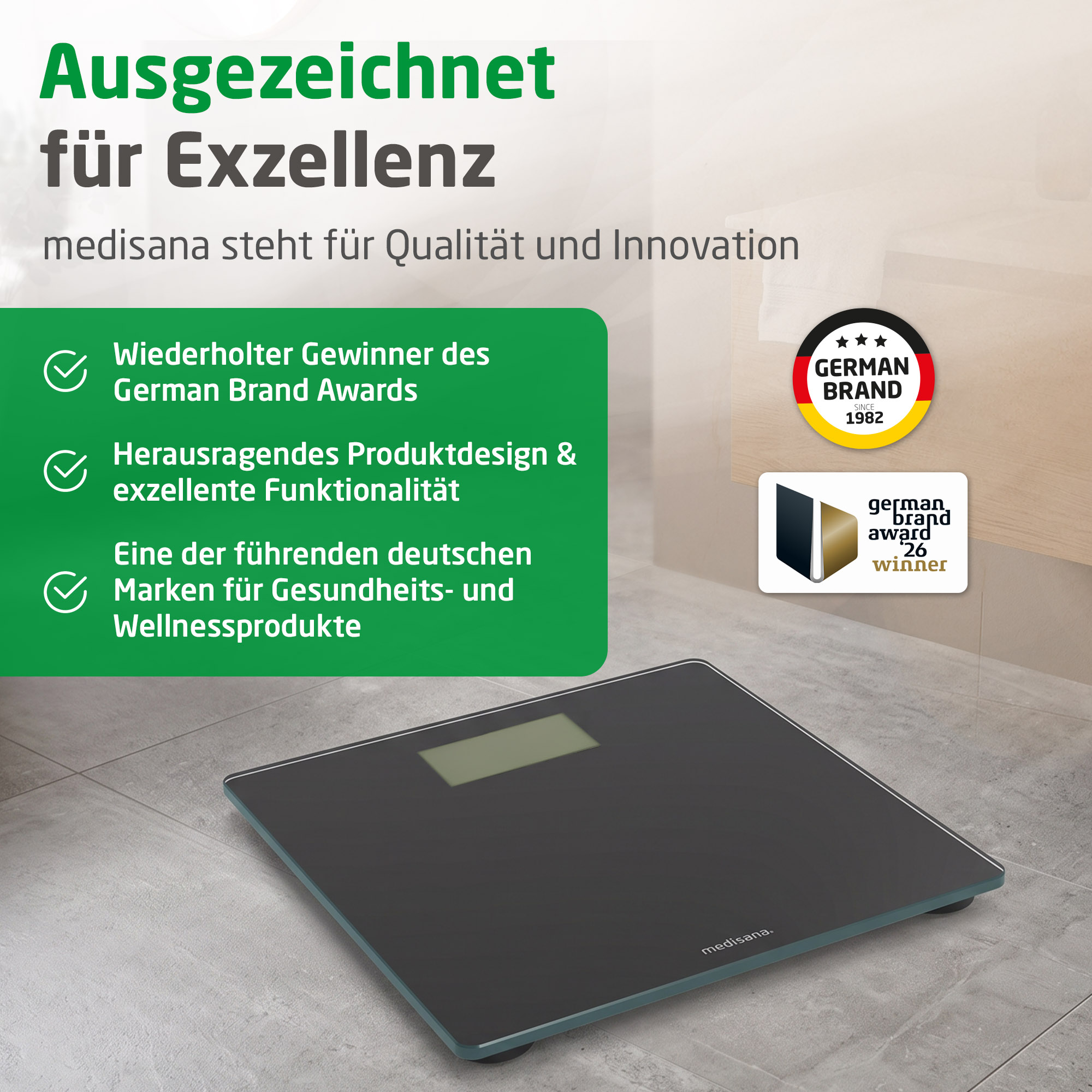 medisana PS 530 Personenwaage