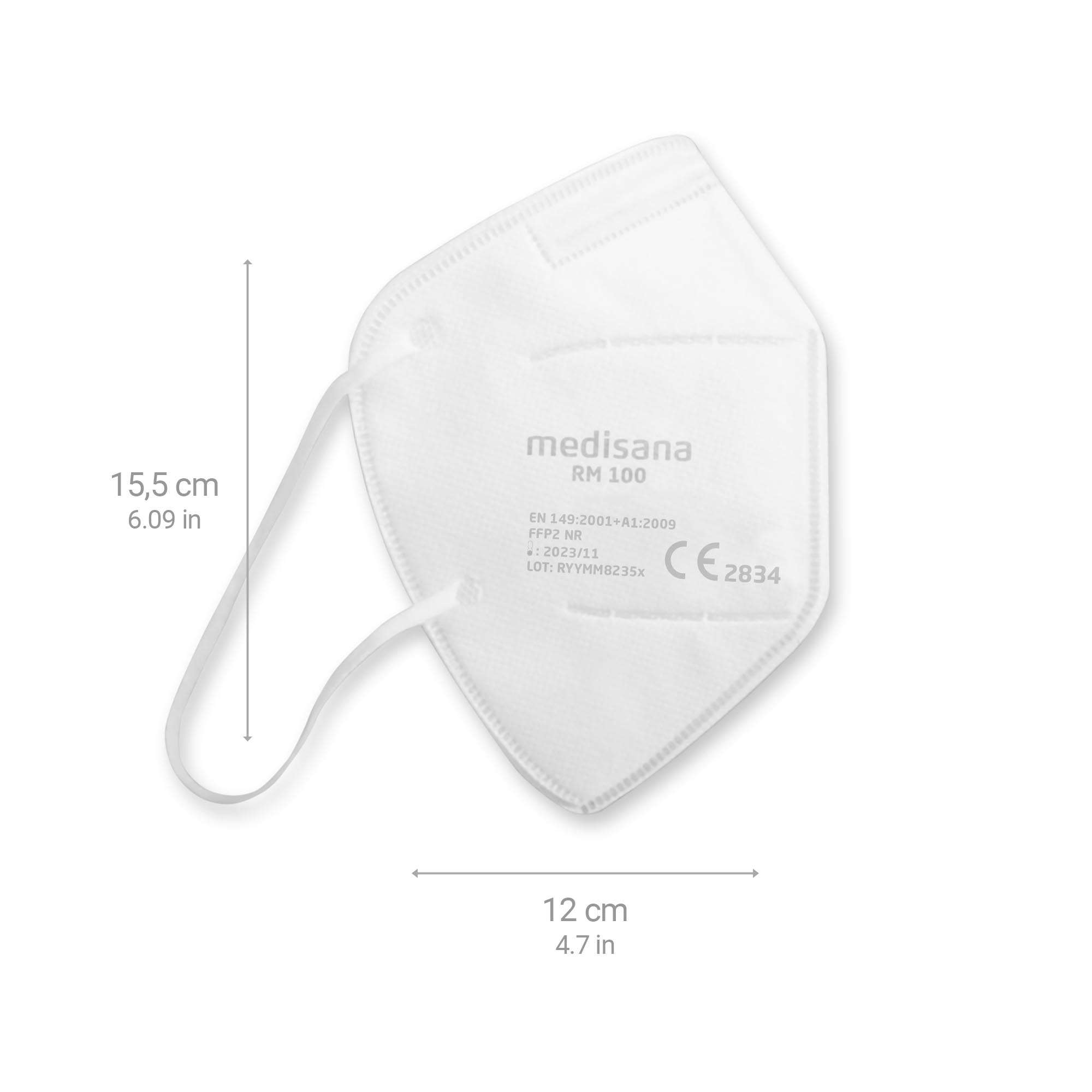 medisana RM 100 FFP2 mask - 10 pieces - white
