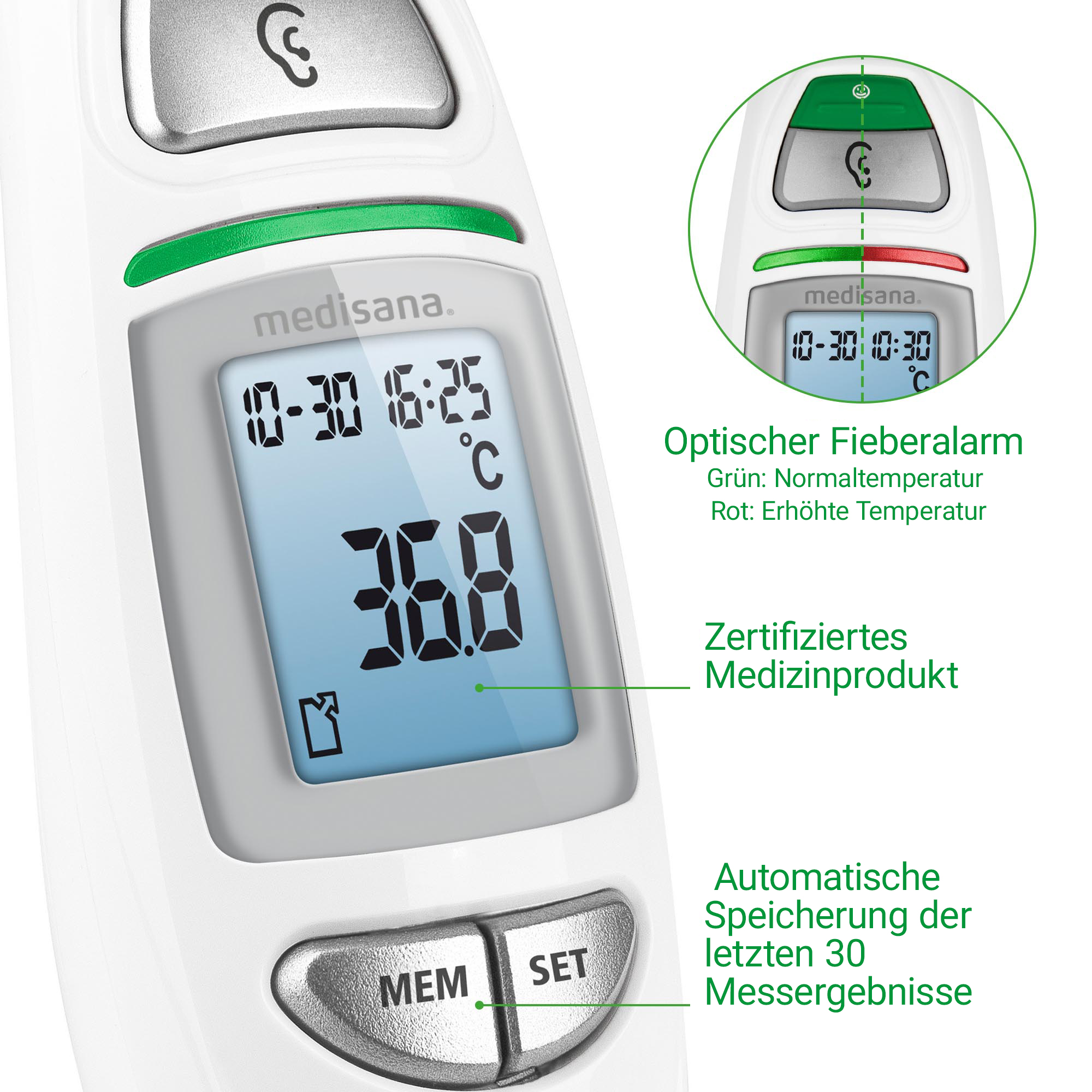 TM 750 | Infrarot-Multifunktions-Thermometer
