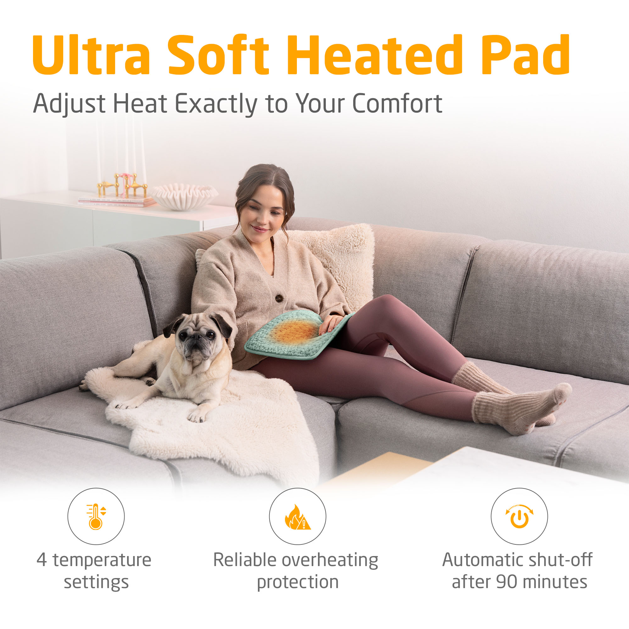 HP 517 | Heating pad | sage green