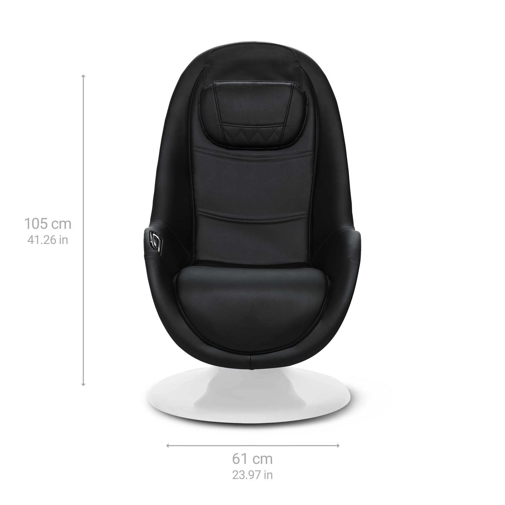 RS 660 Lounge Chair mit Massagefunktion und Hocker