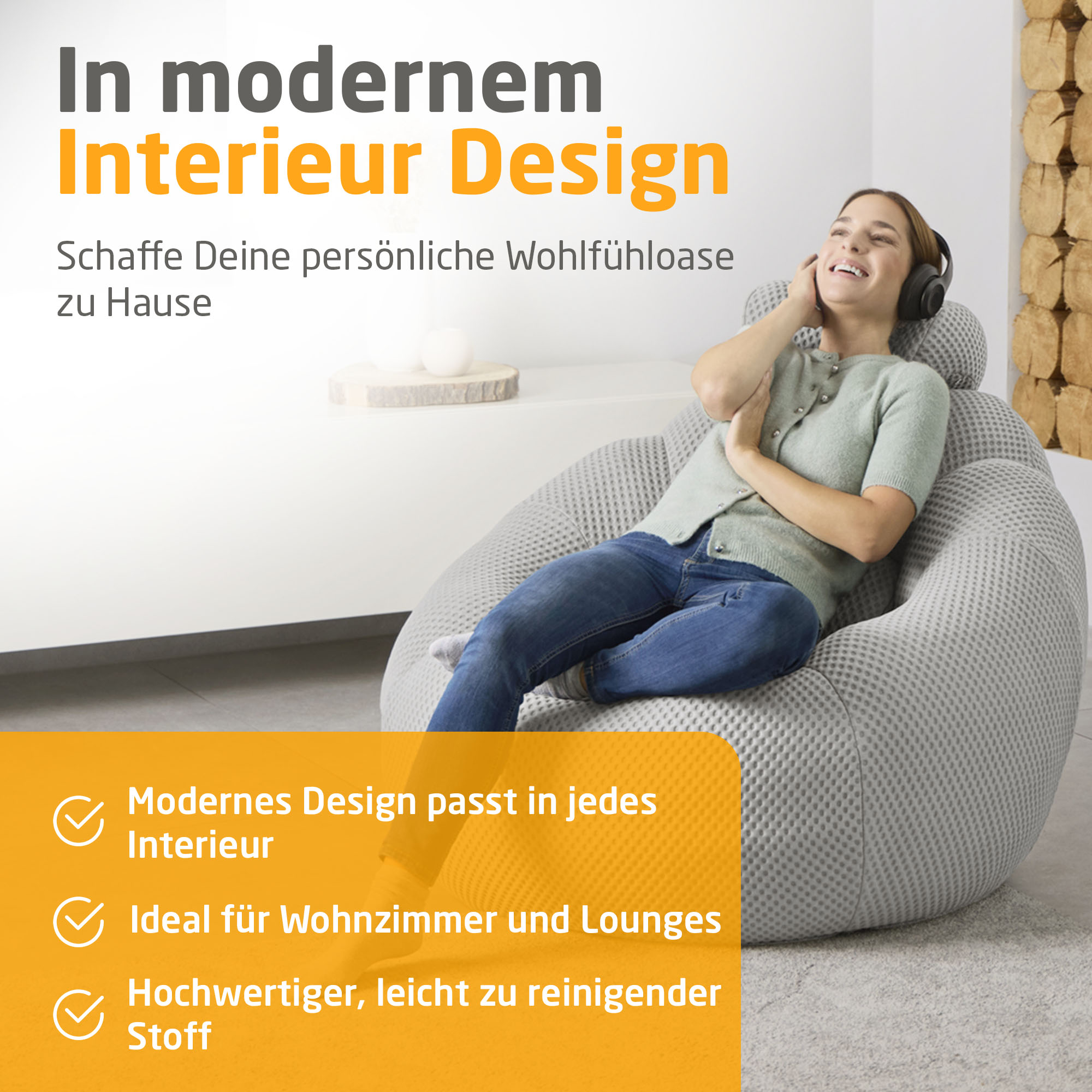 RS 100 | Bubble sofa - hellgrau