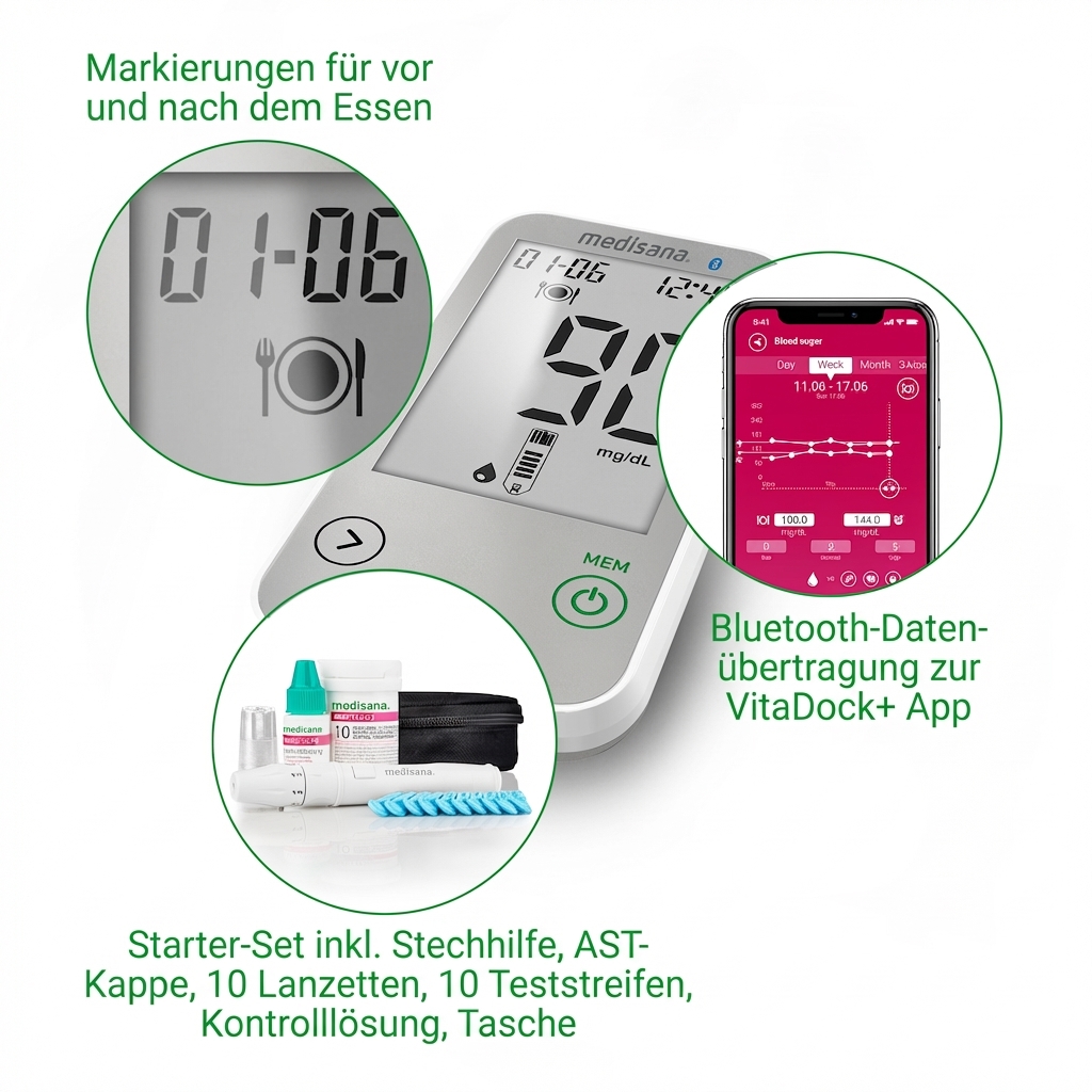 MediTouch 2 connect dual | Blutzuckermessgerät