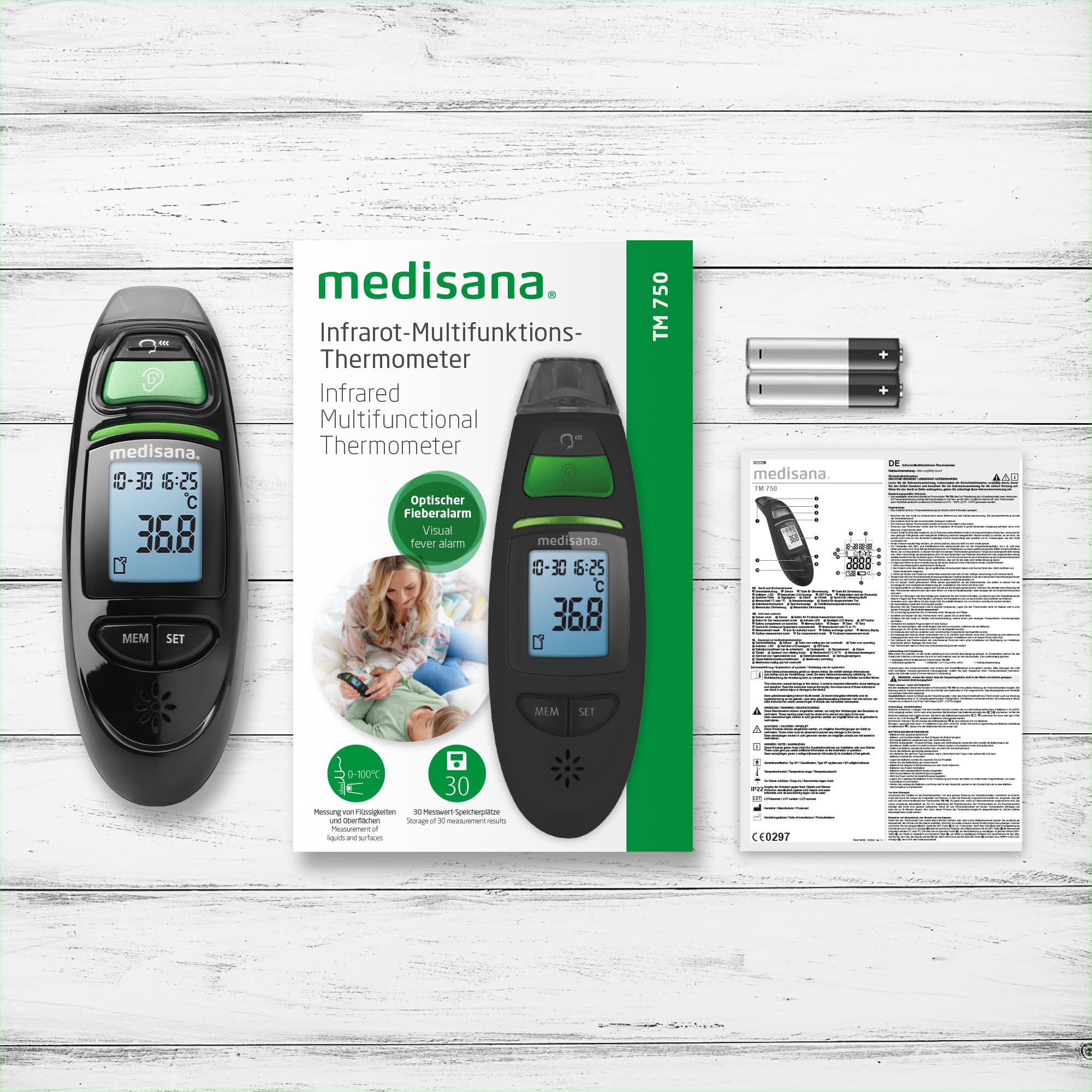 63b20cf65eb1559747269449cf3bf89d TM 750 | Infrarot-Multifunktions-Thermometer
