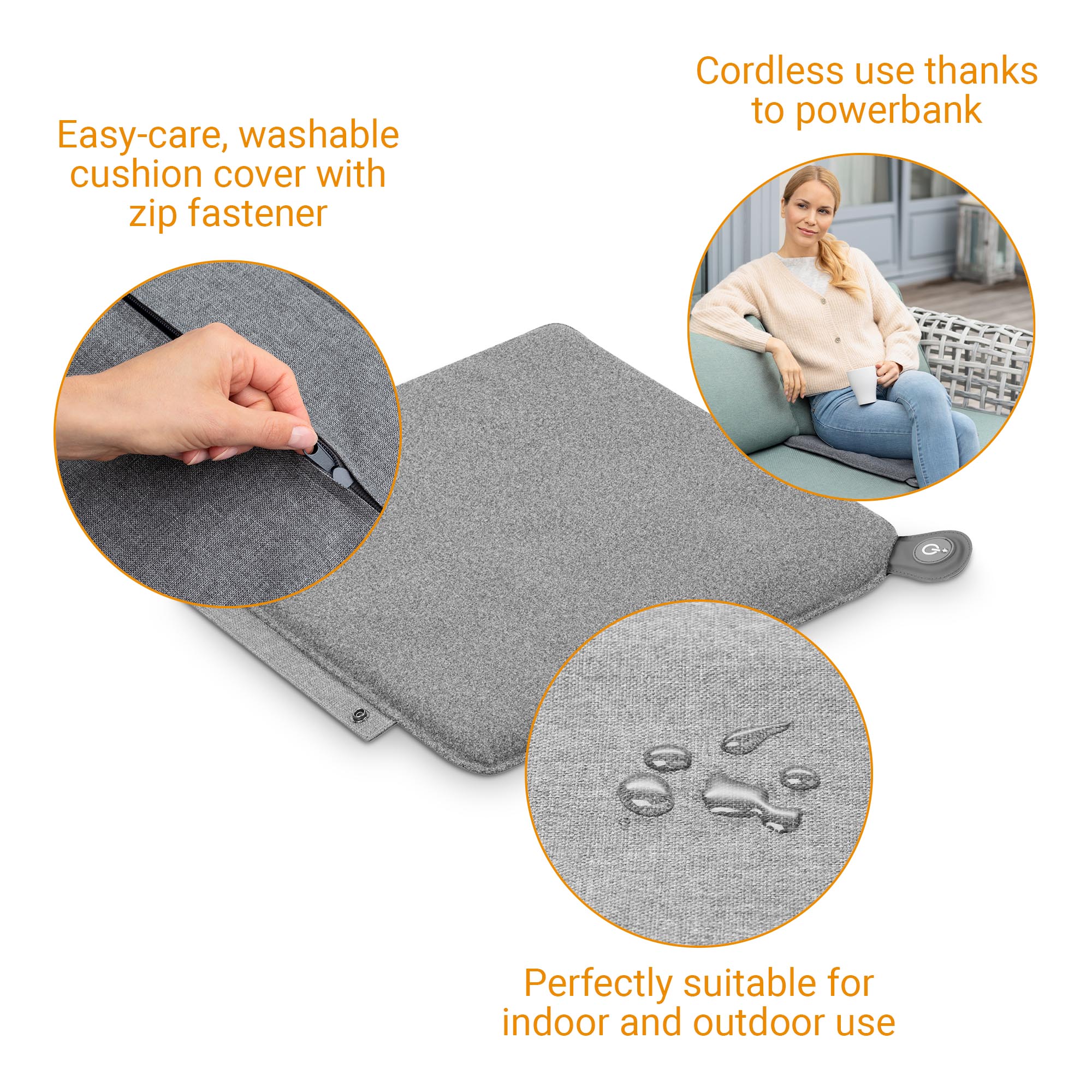 medisana OL 700 outdoor seat cushion