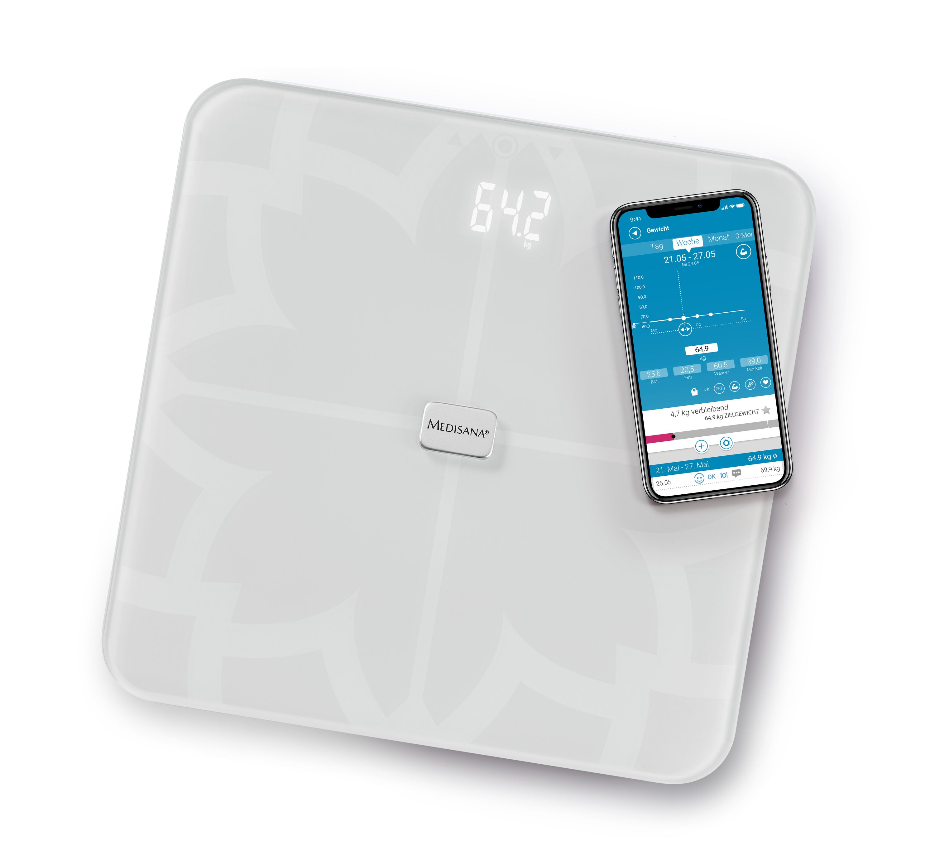 PhasedOut - medisana BS 450 connect Körperanalysewaage