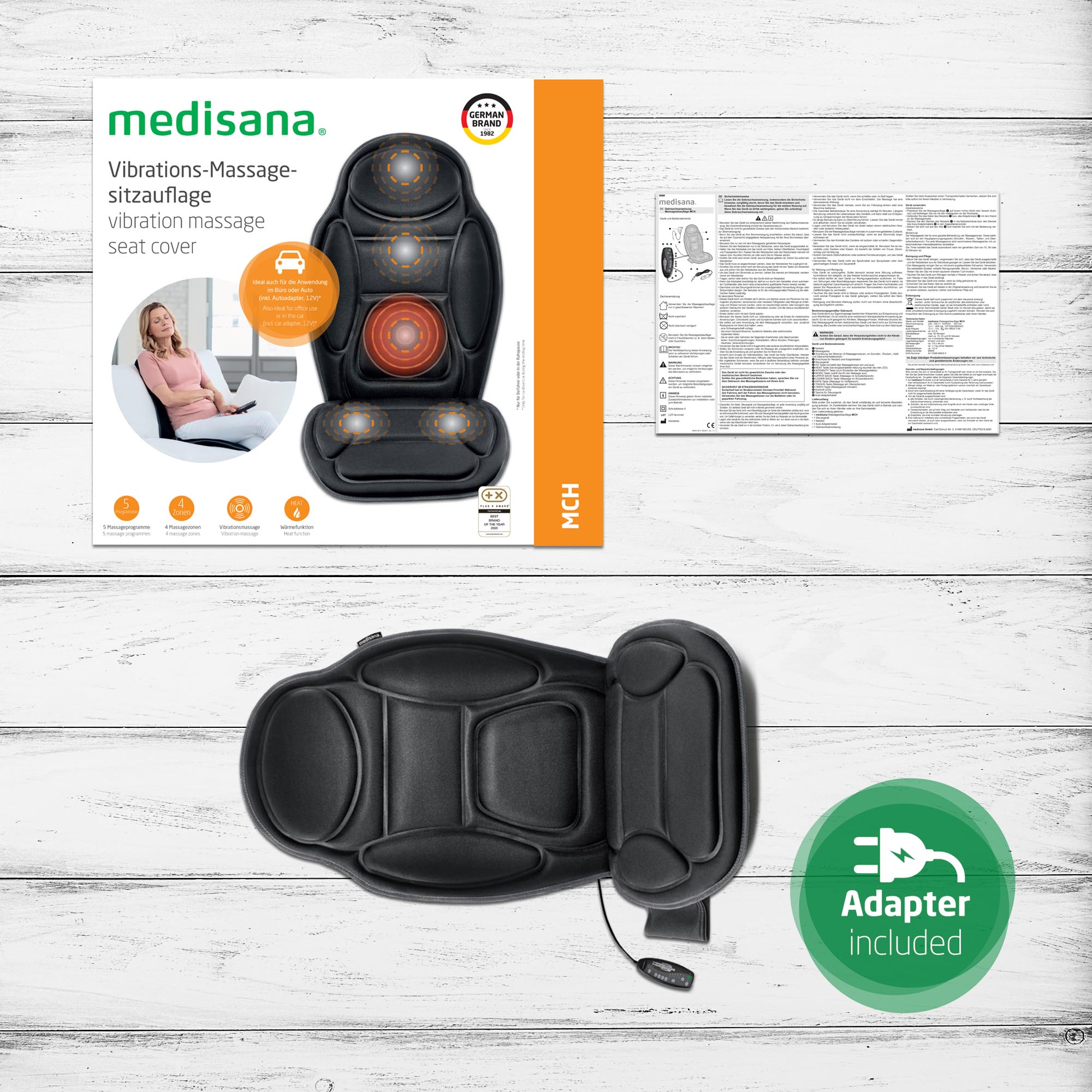 MCH | Vibration Massage Seat Cushion