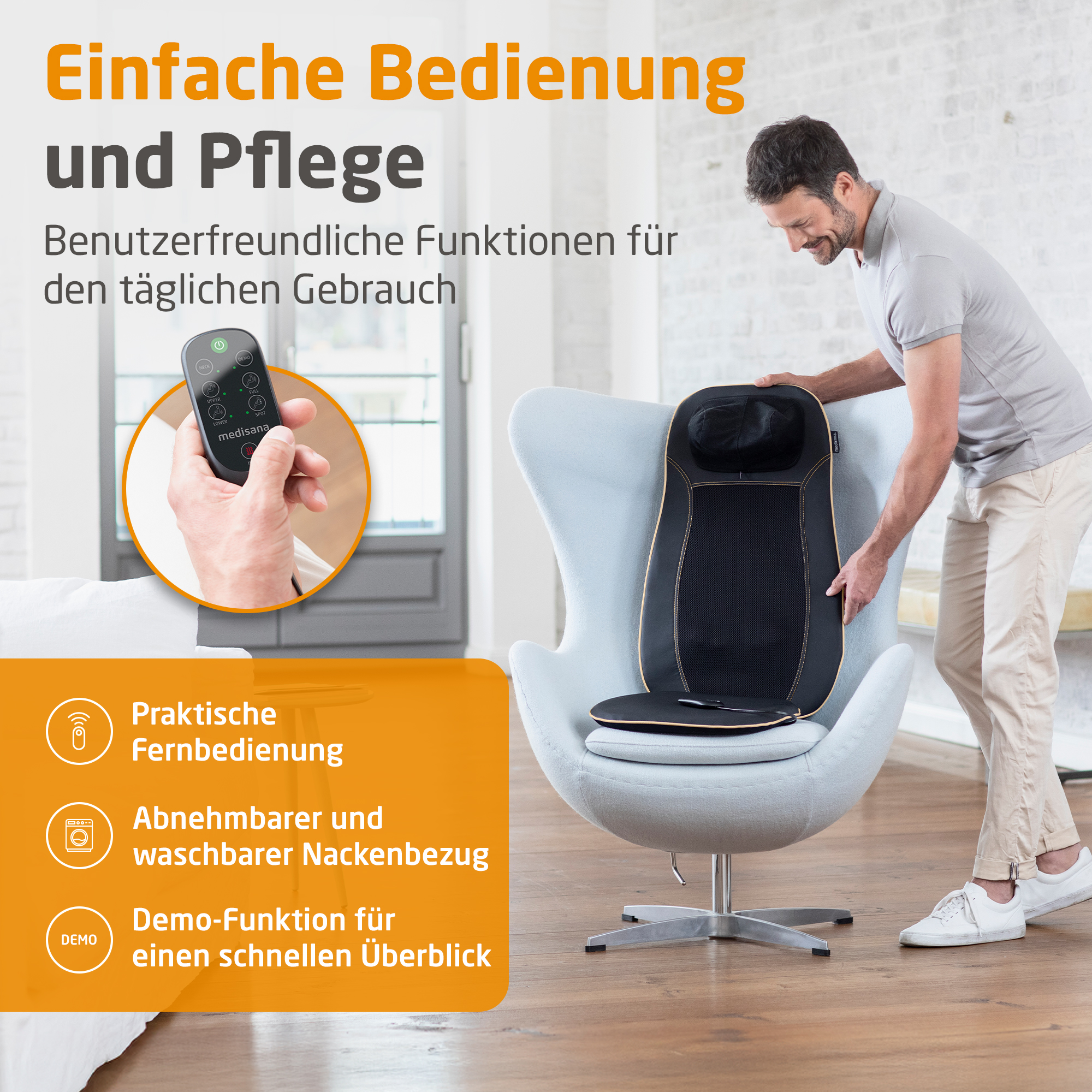 MCN | Shiatsu-Massagesitzauflage