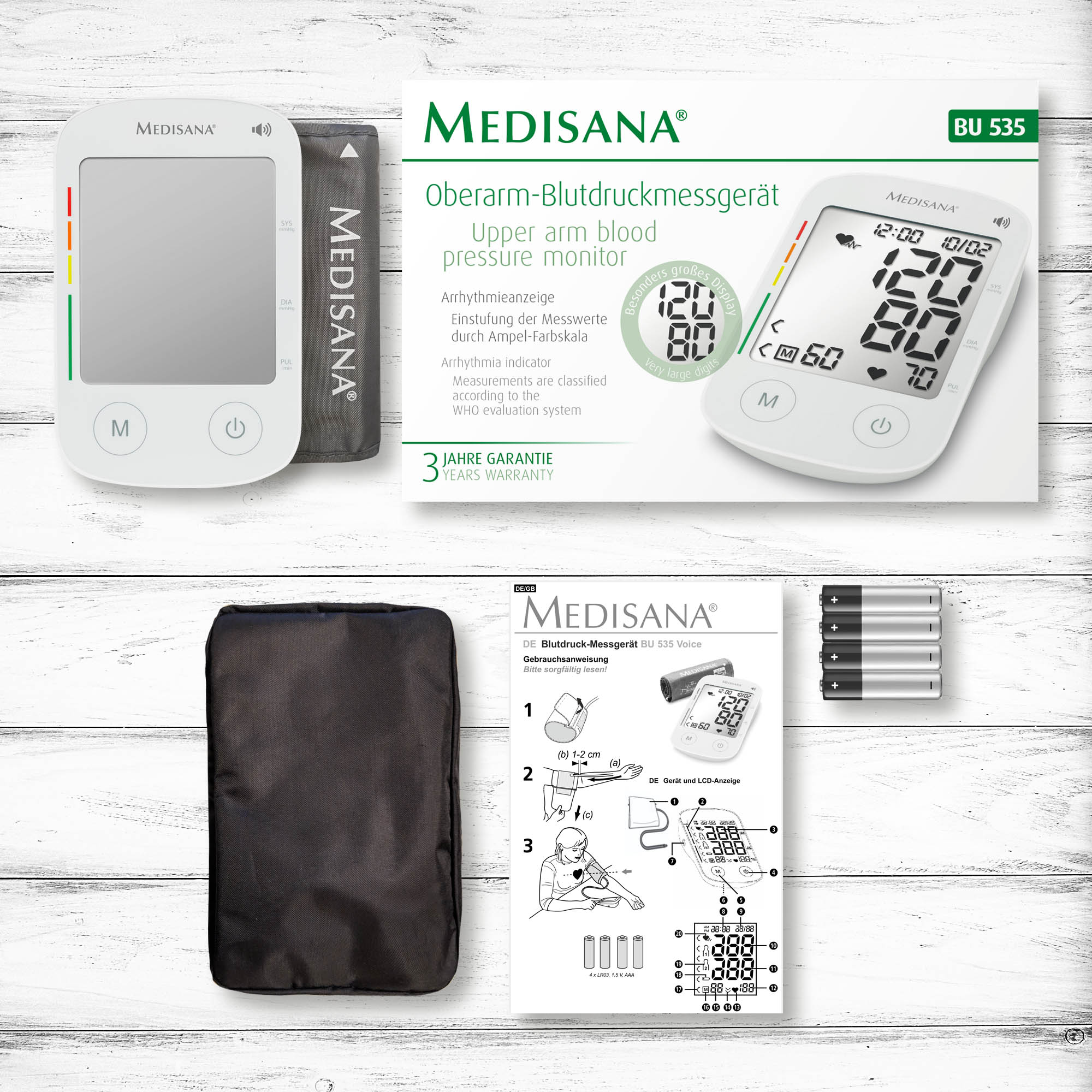 BU 535 Voice | Upper Arm Blood Pressure Monitor