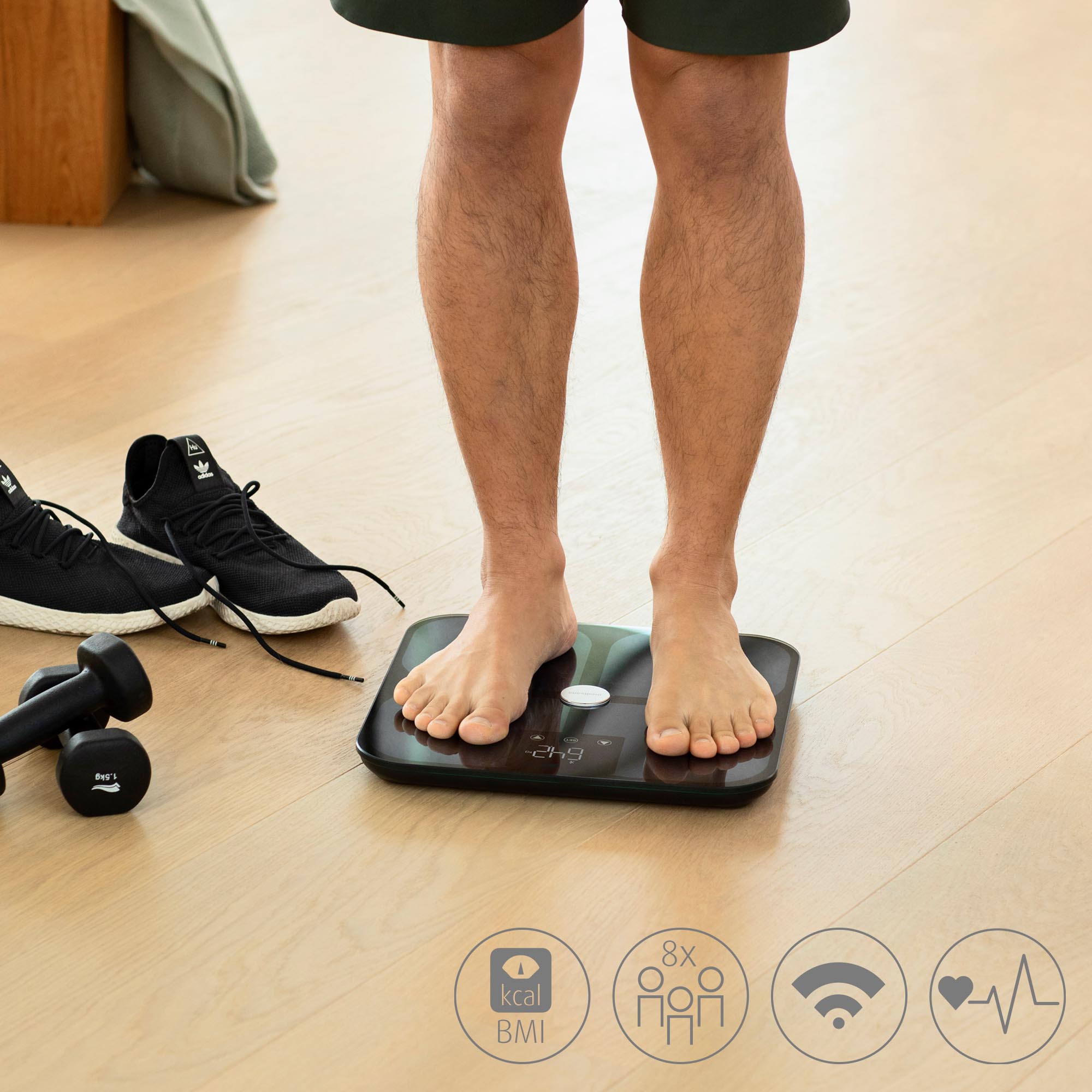 BS 650 connect | Wi‑Fi & Bluetooth Body Composition Scale