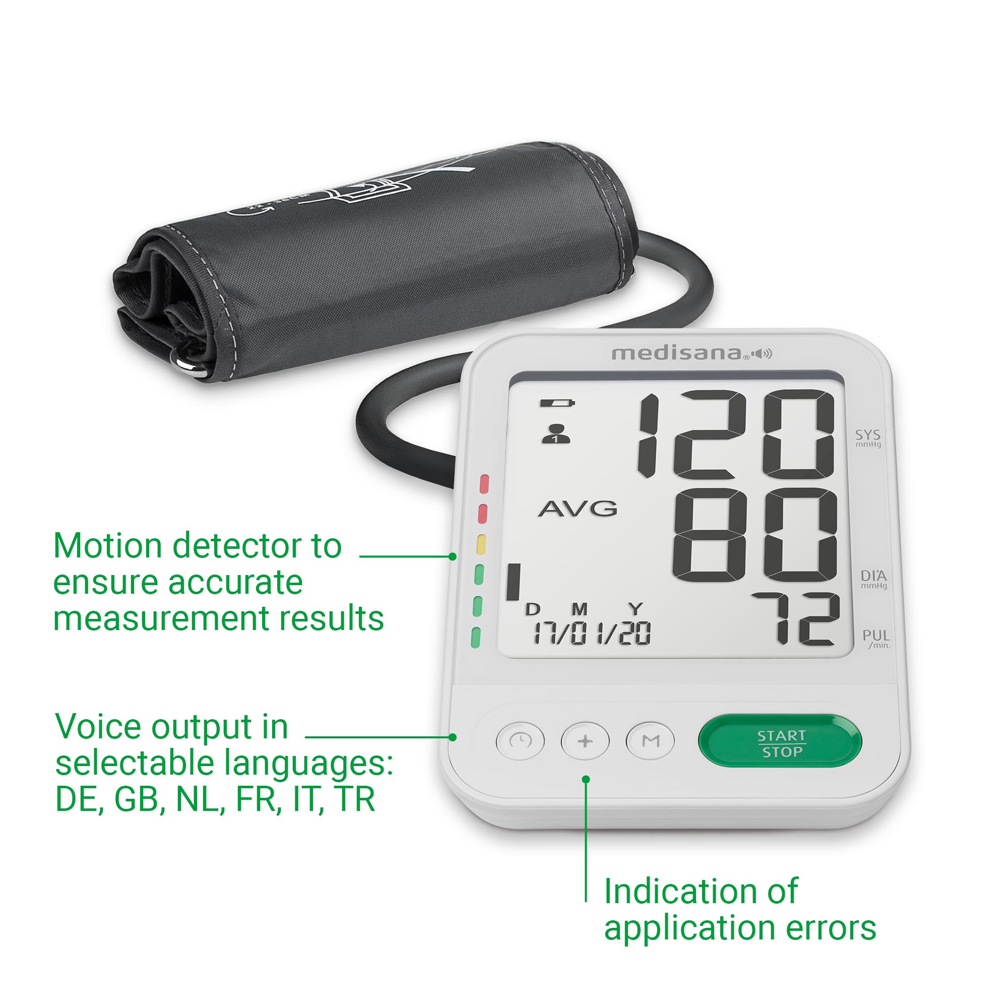 BU 586 Voice | Upper-Arm Blood Pressure Monitor