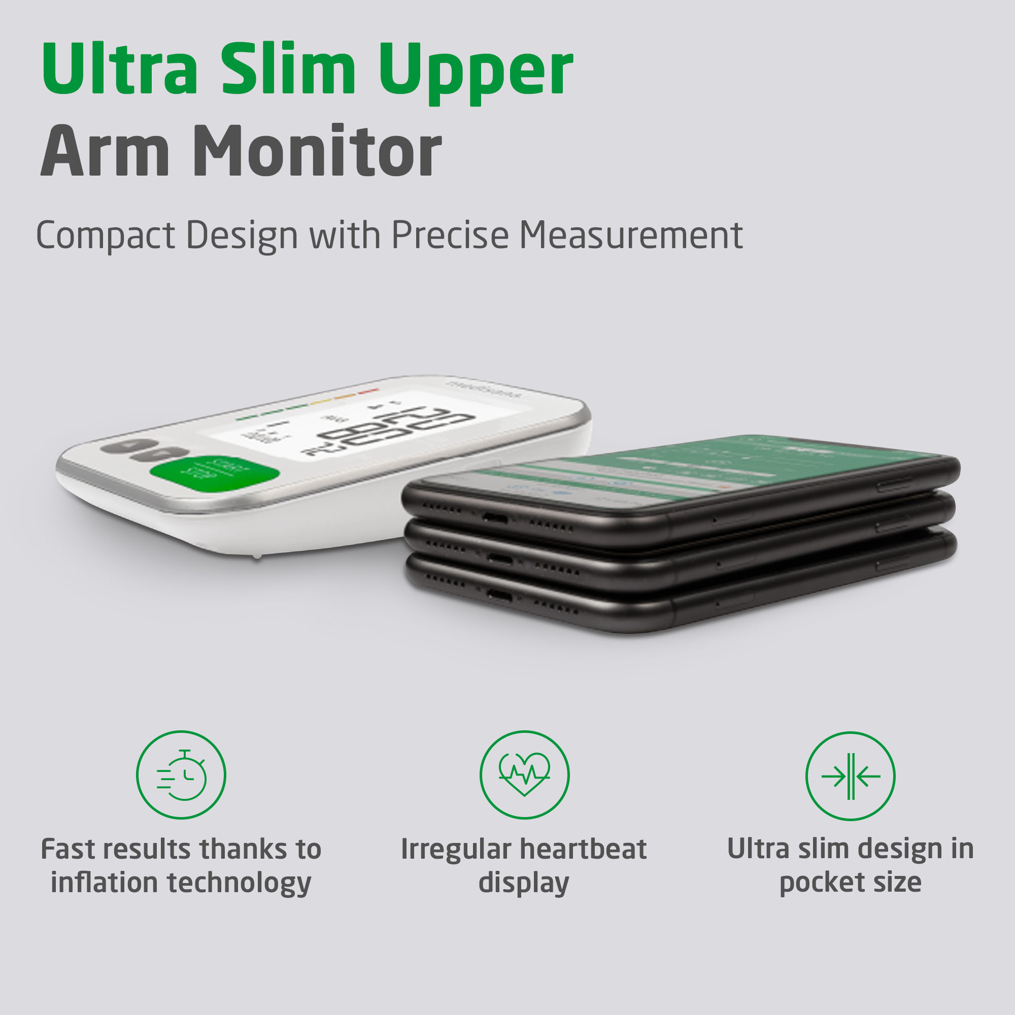 BU 566 | Upper-arm blood pressure monitor