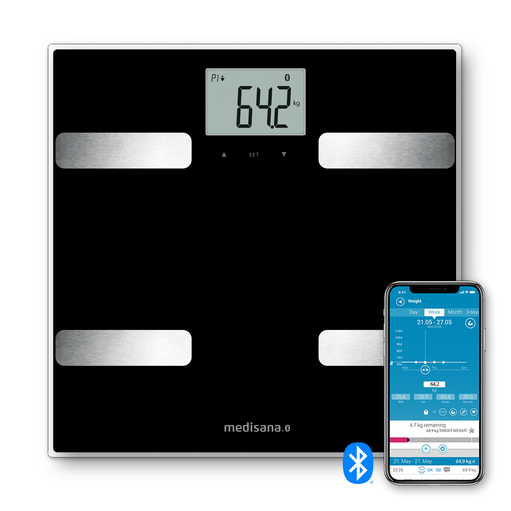 Körperanalysewaage | BS A41 connect