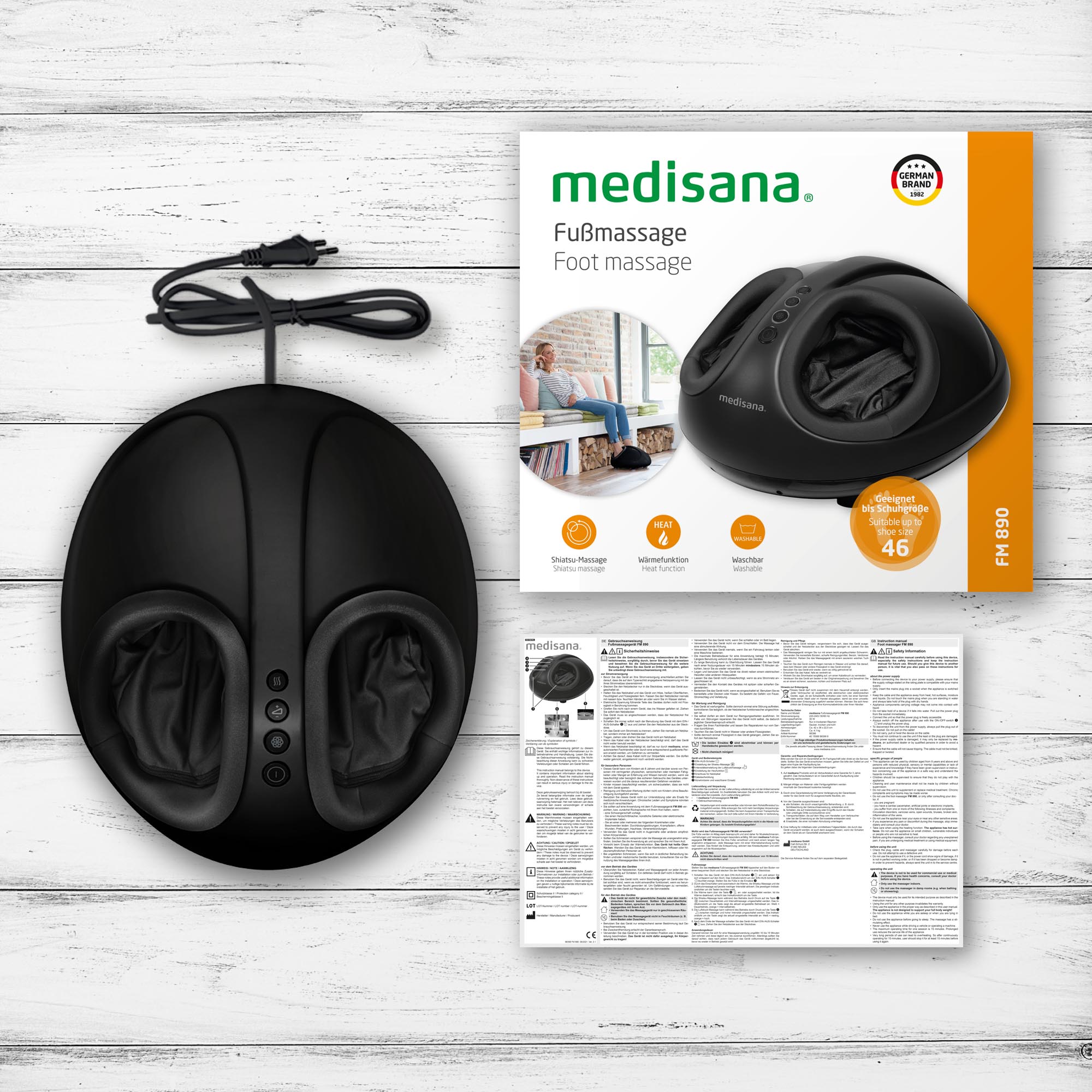 FM 890 | Shiatsu foot massager