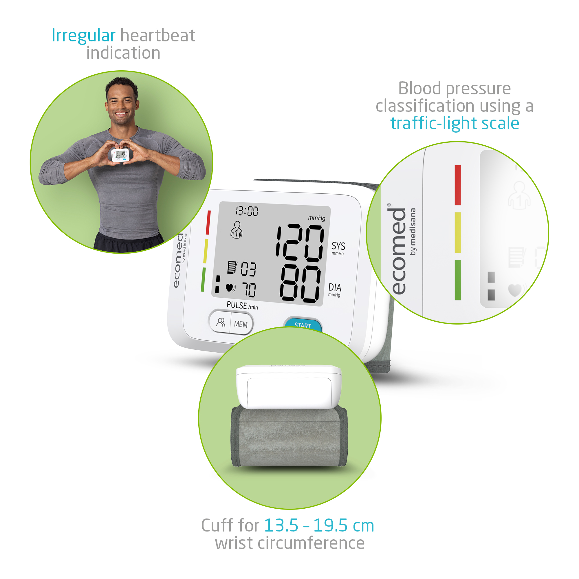 BW-83E | Wrist Blood Pressure Monitor