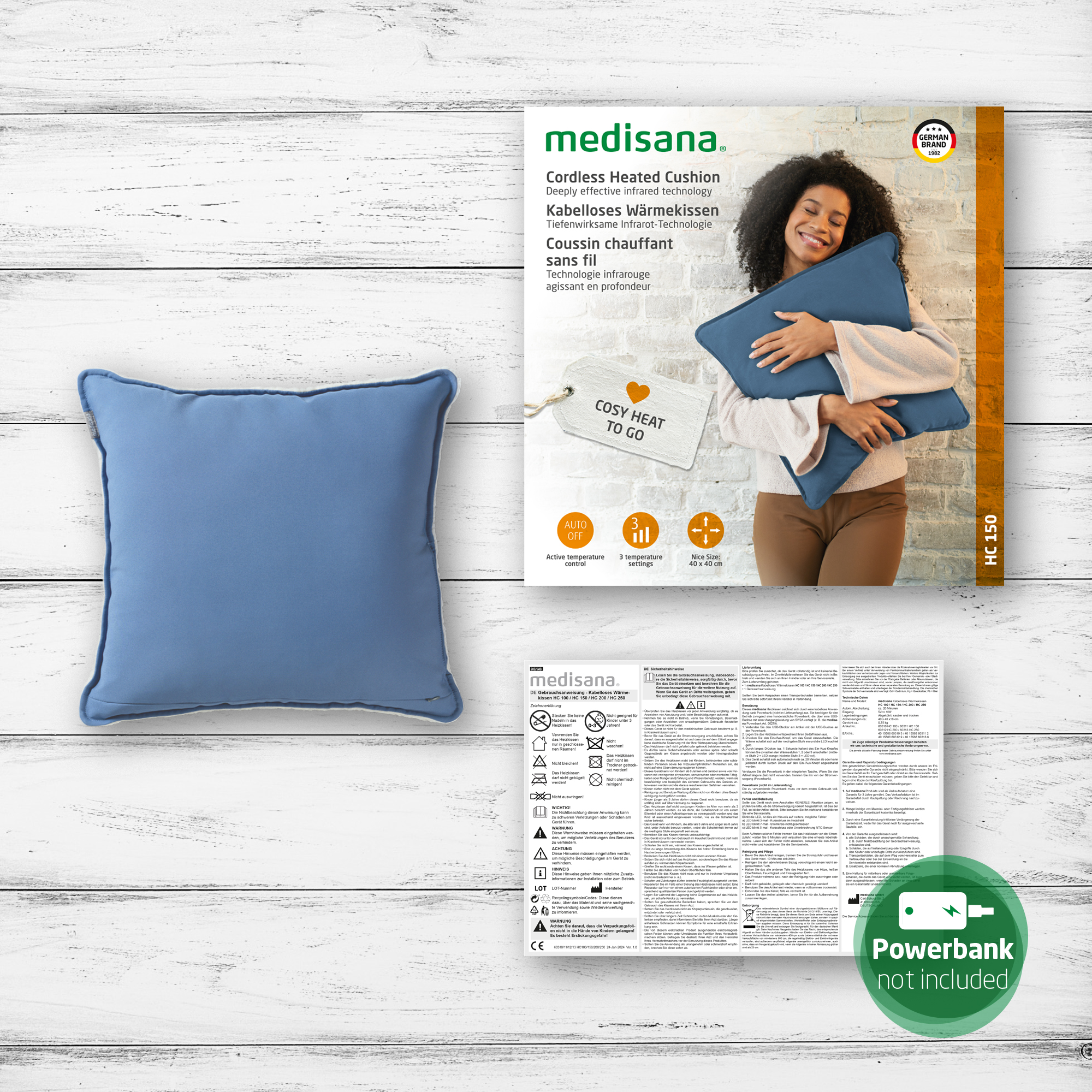 HC 150 | Heating Pad | Blue