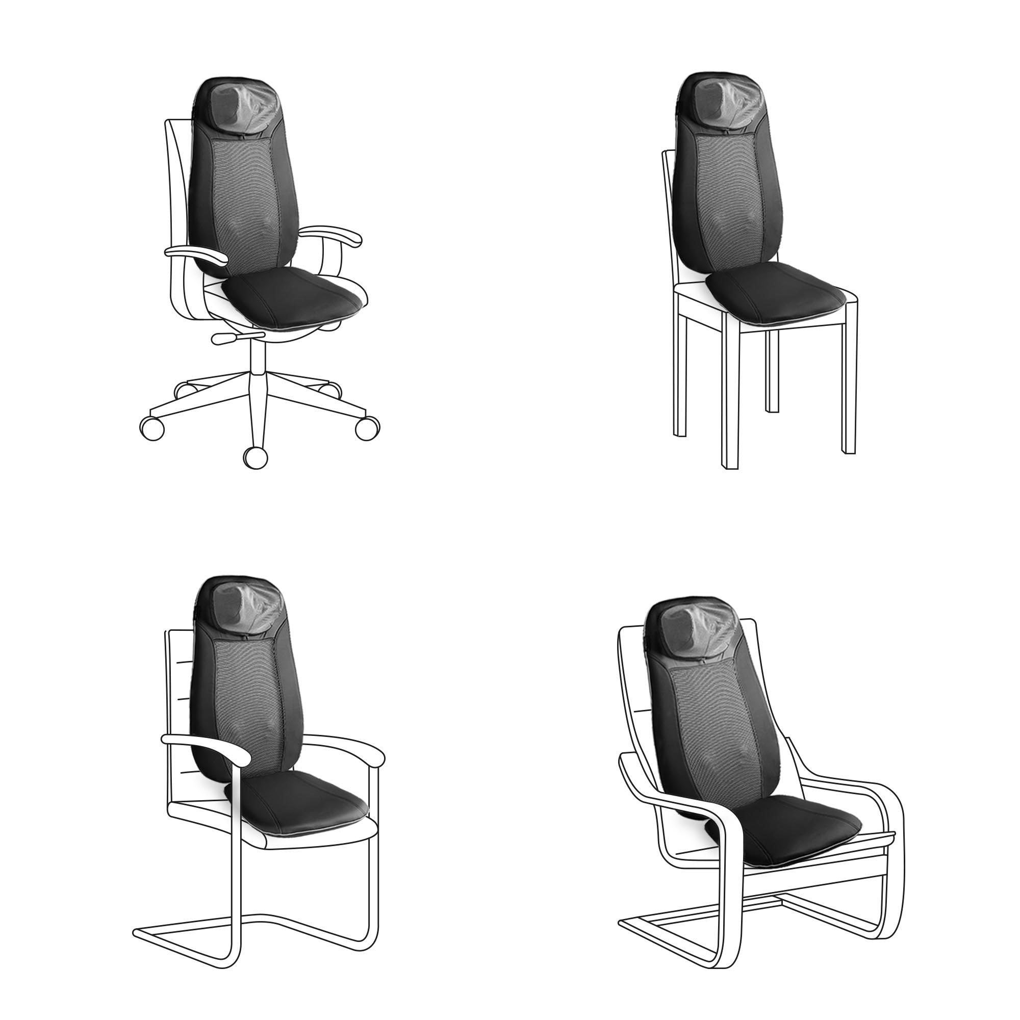 PhasedOut - medisana MCN Pro Shiatsu-Massagesitzauflage