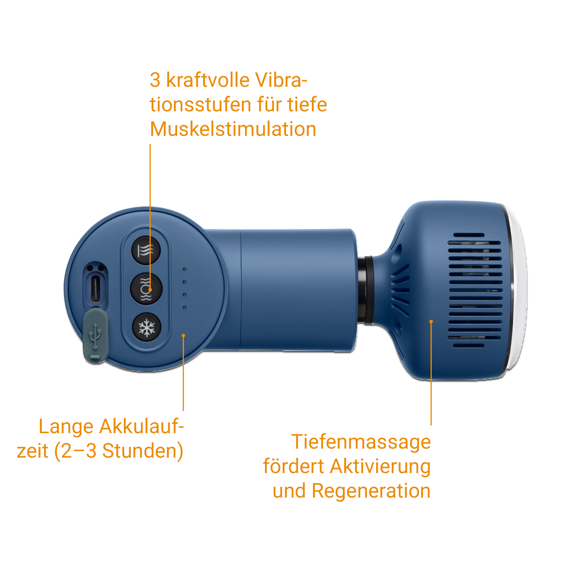 MG 600 | Massage Gun mit Hot & Cold Funktion
