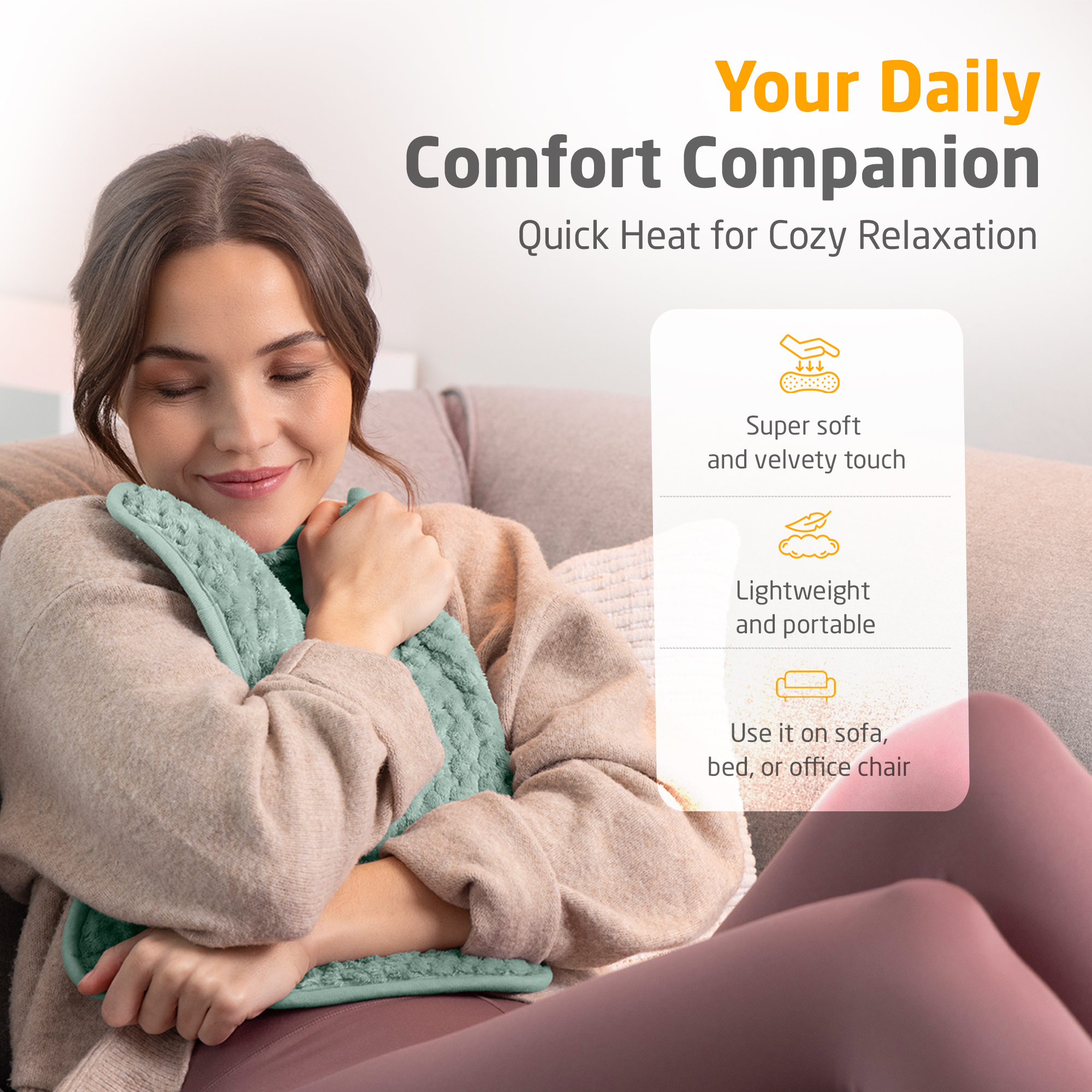 HP 517 | Heating pad | sage green