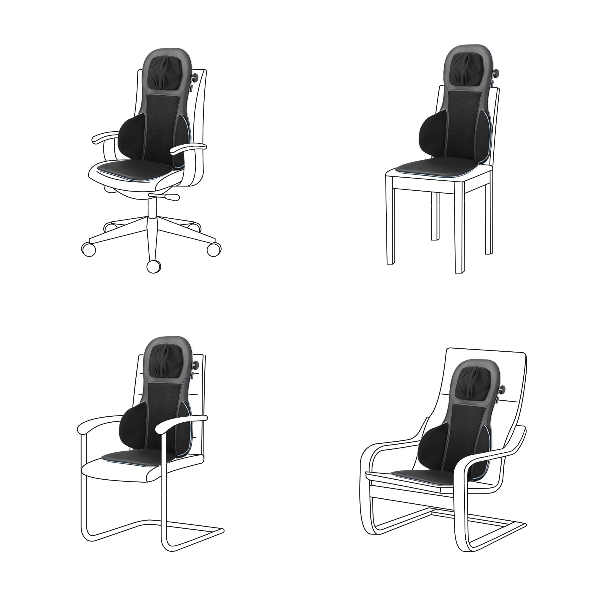 3260dc7cac146ff22dcf3671c9bfbbbd MC 825 blau | Shiatsu-Akupressur-Massagesitzauflage