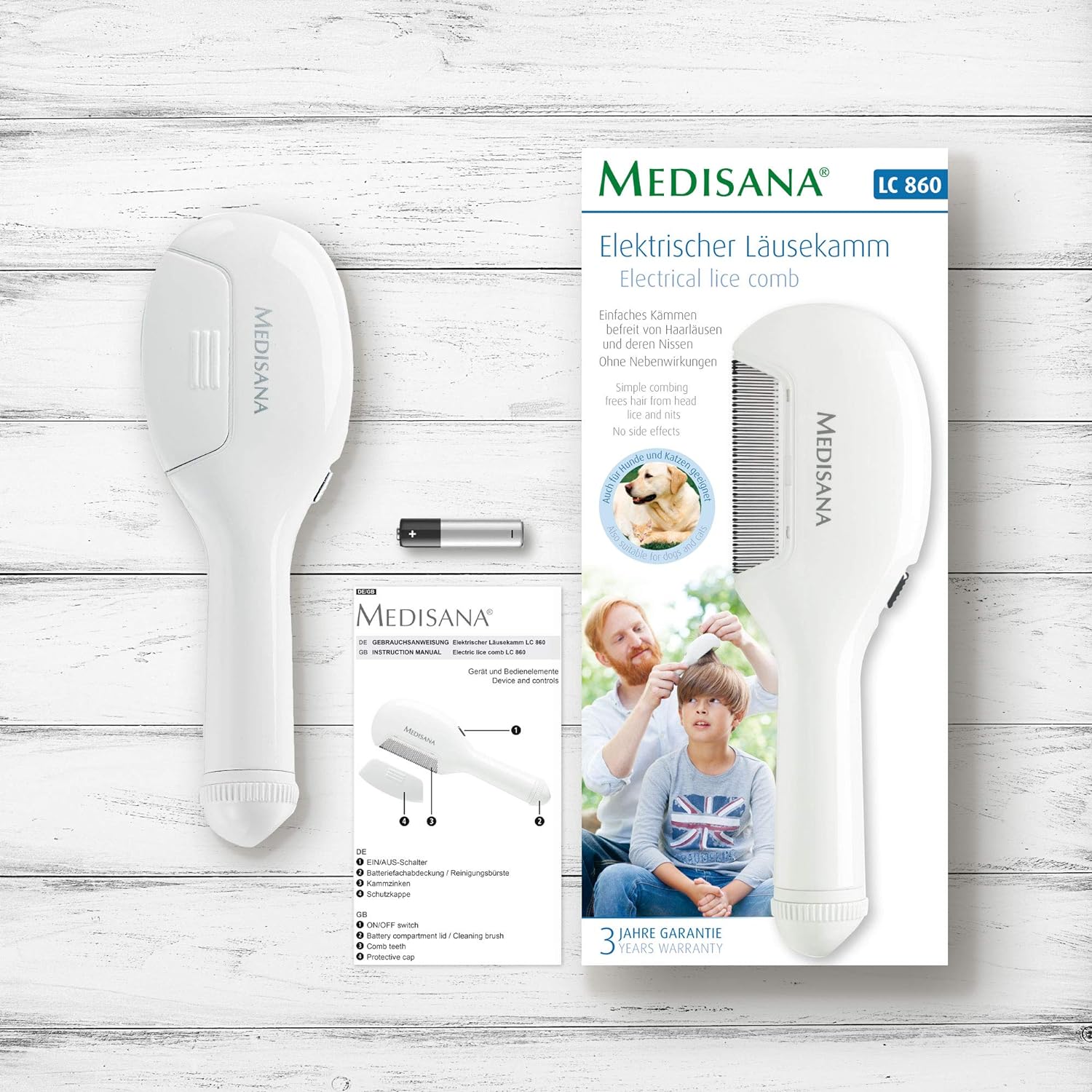 LC 860 | Electric Lice Comb