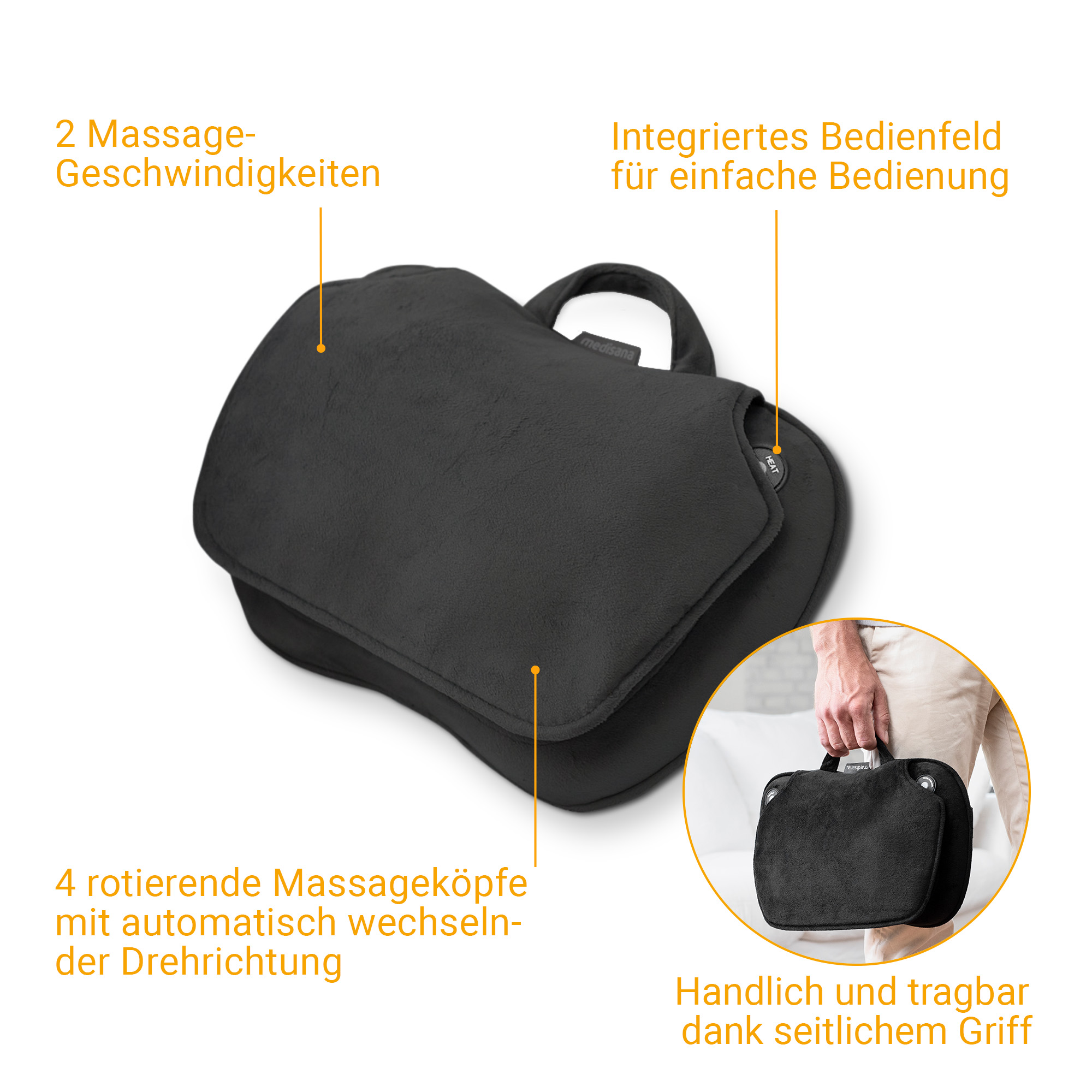 MC 850 | Shiatsu-Massagekissen