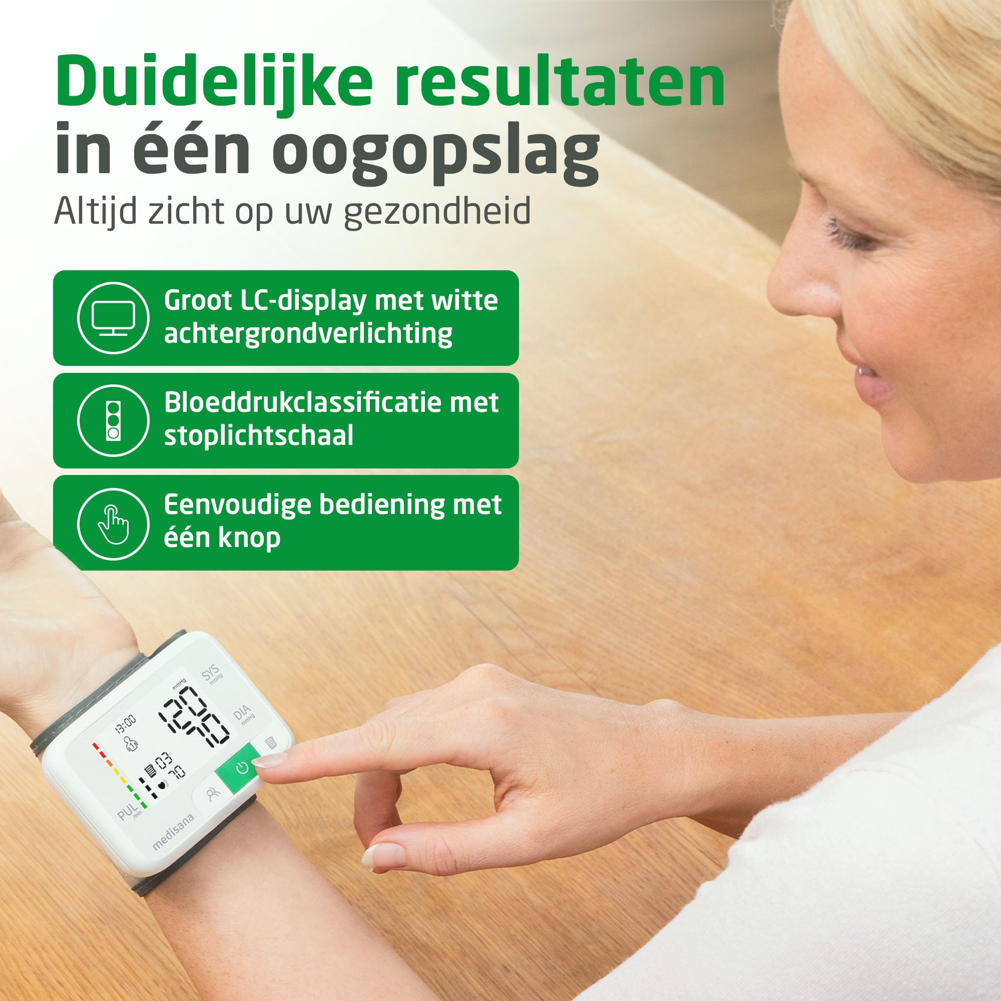 medisana BW 355 Handgelenk-Blutdruckmessgerät