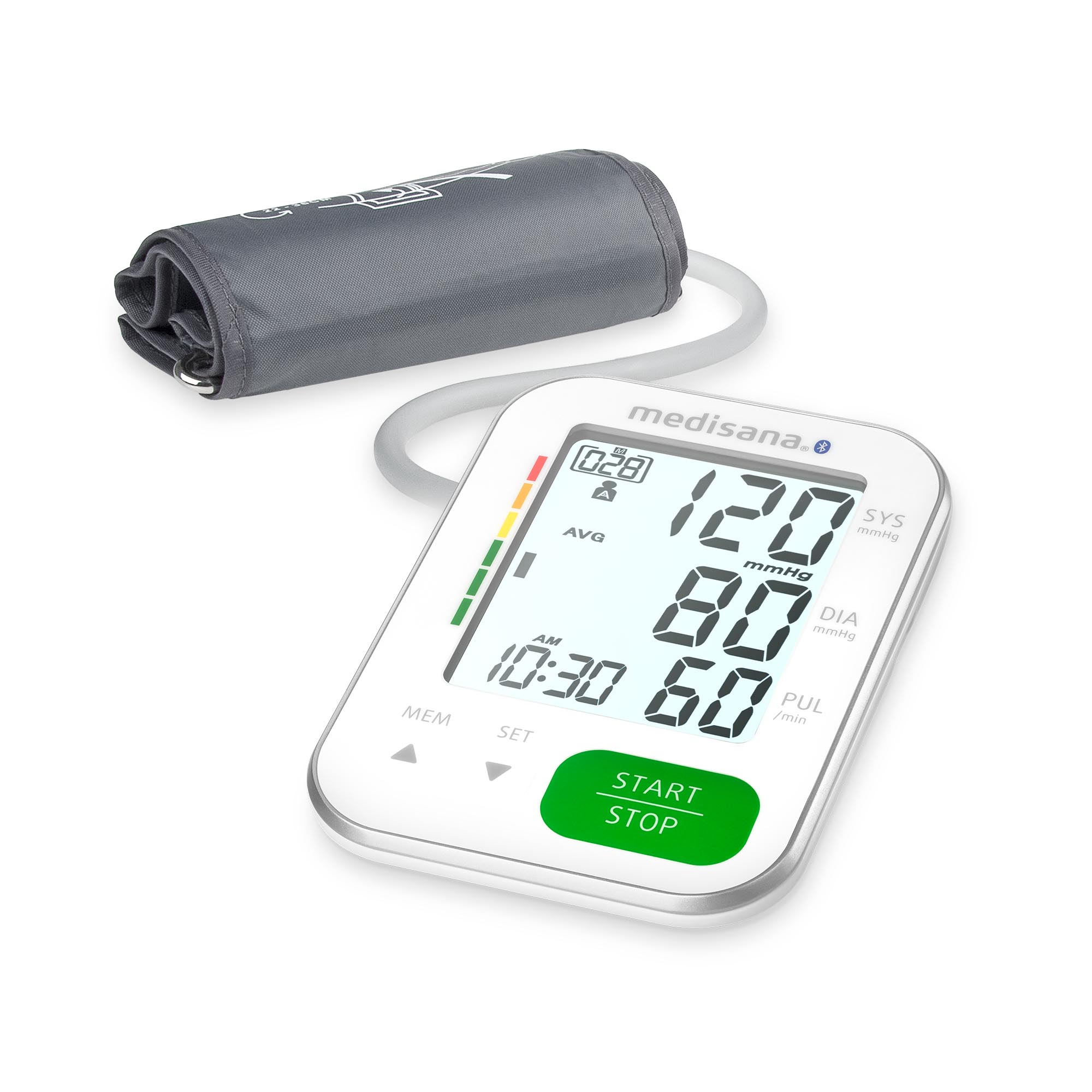 PhasedOut - medisana BU 570 Connect Oberarm-Blutdruckmessgerät Weiß