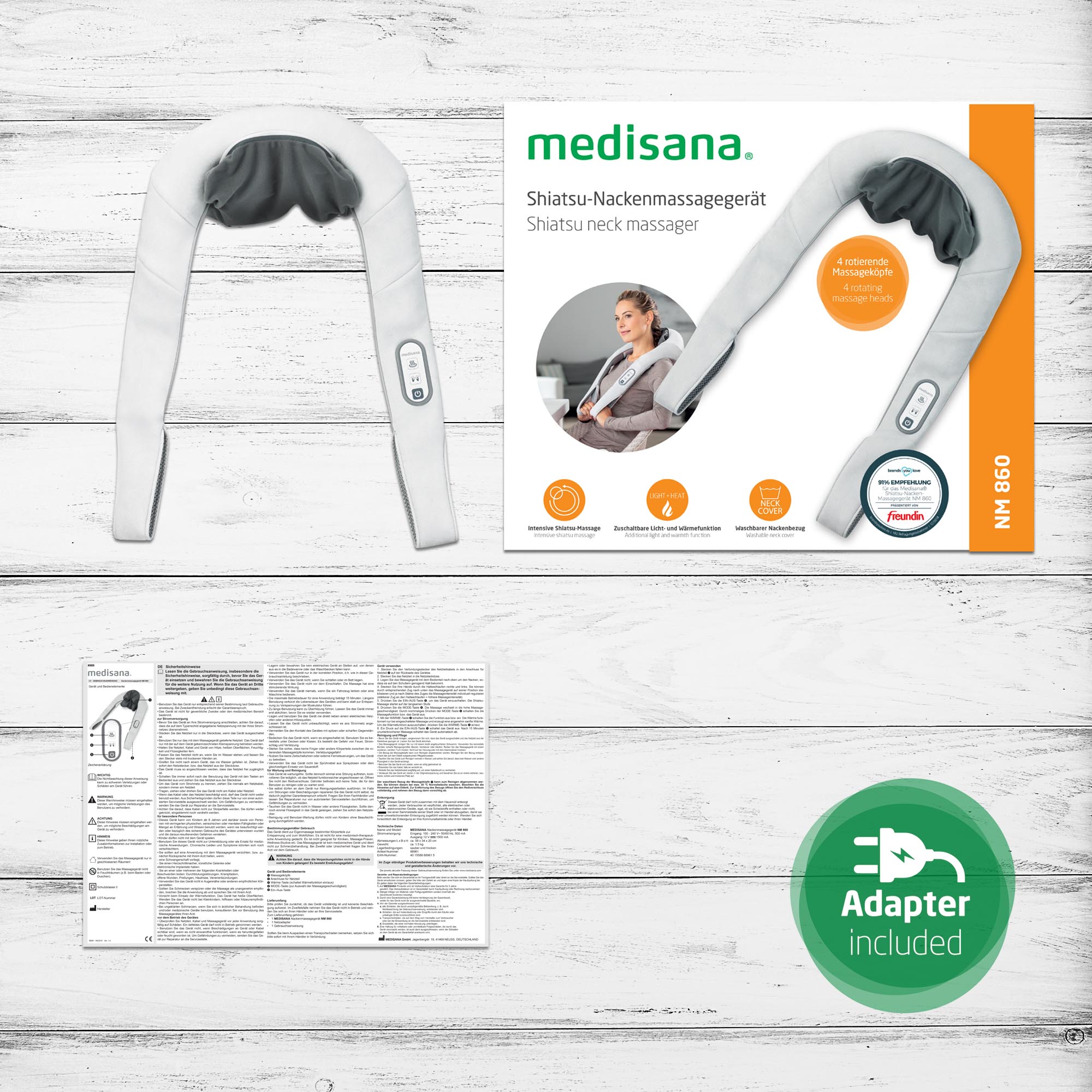 NM 860 | Shiatsu Neck Massager