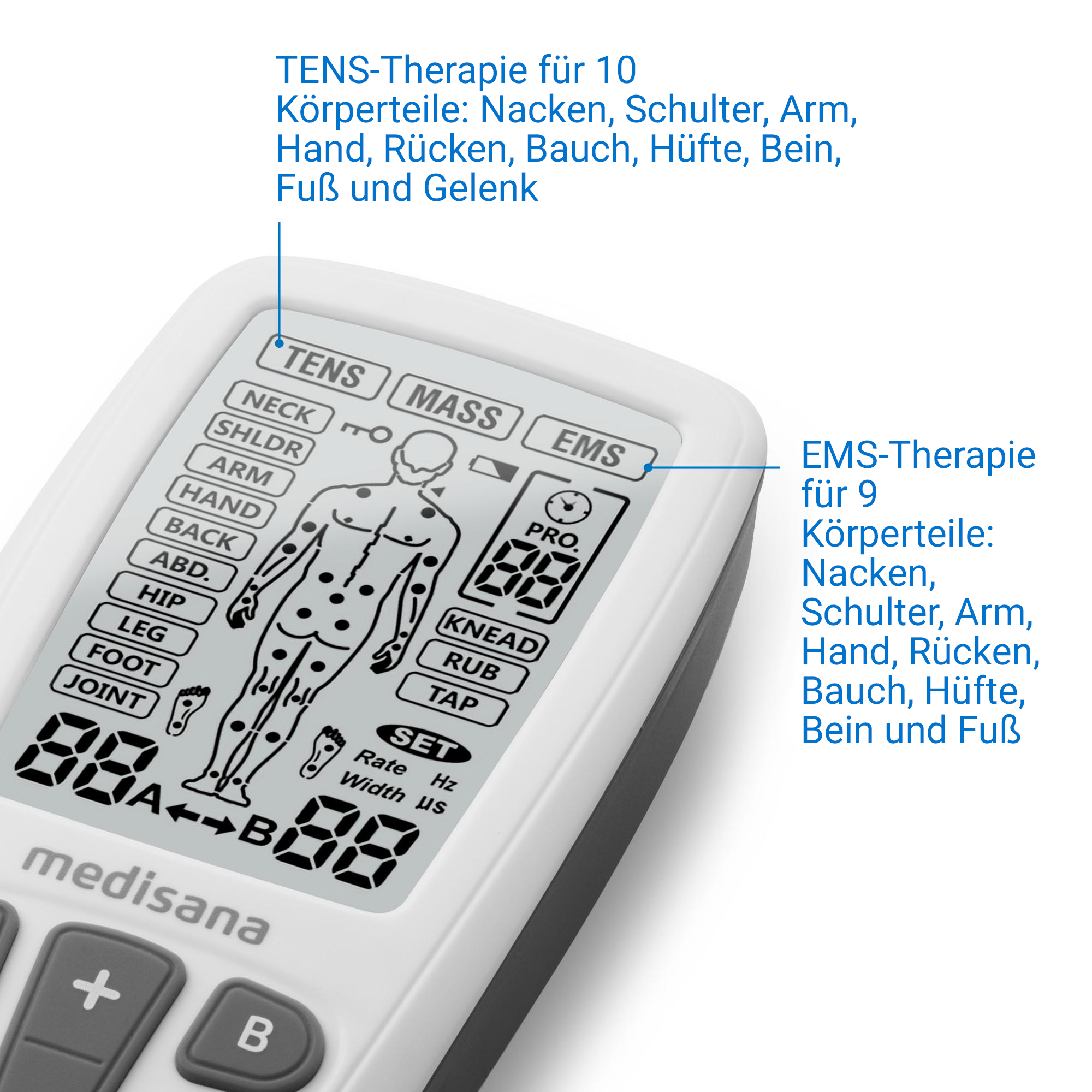 TT 200 | 3-in-1 Elektrotherapiegerät