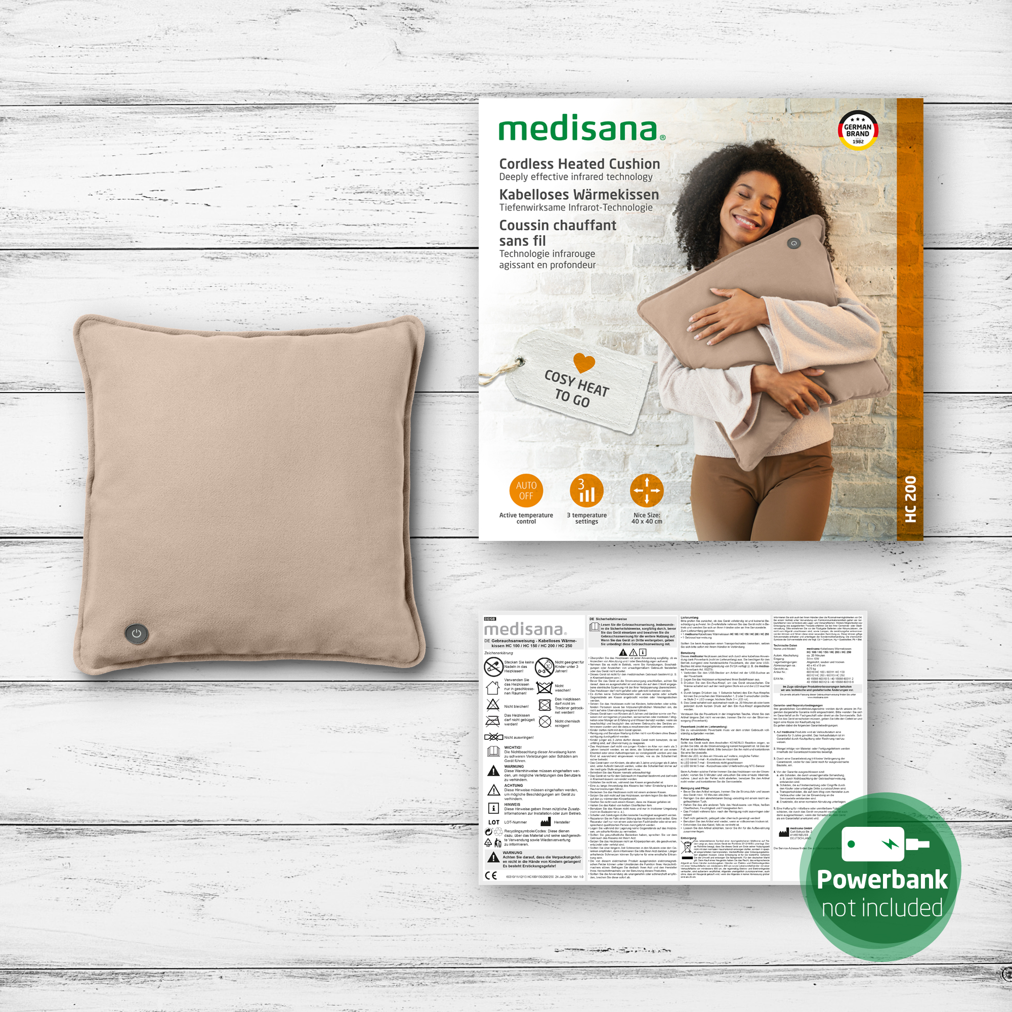 HC 200 | Heating pad | sand