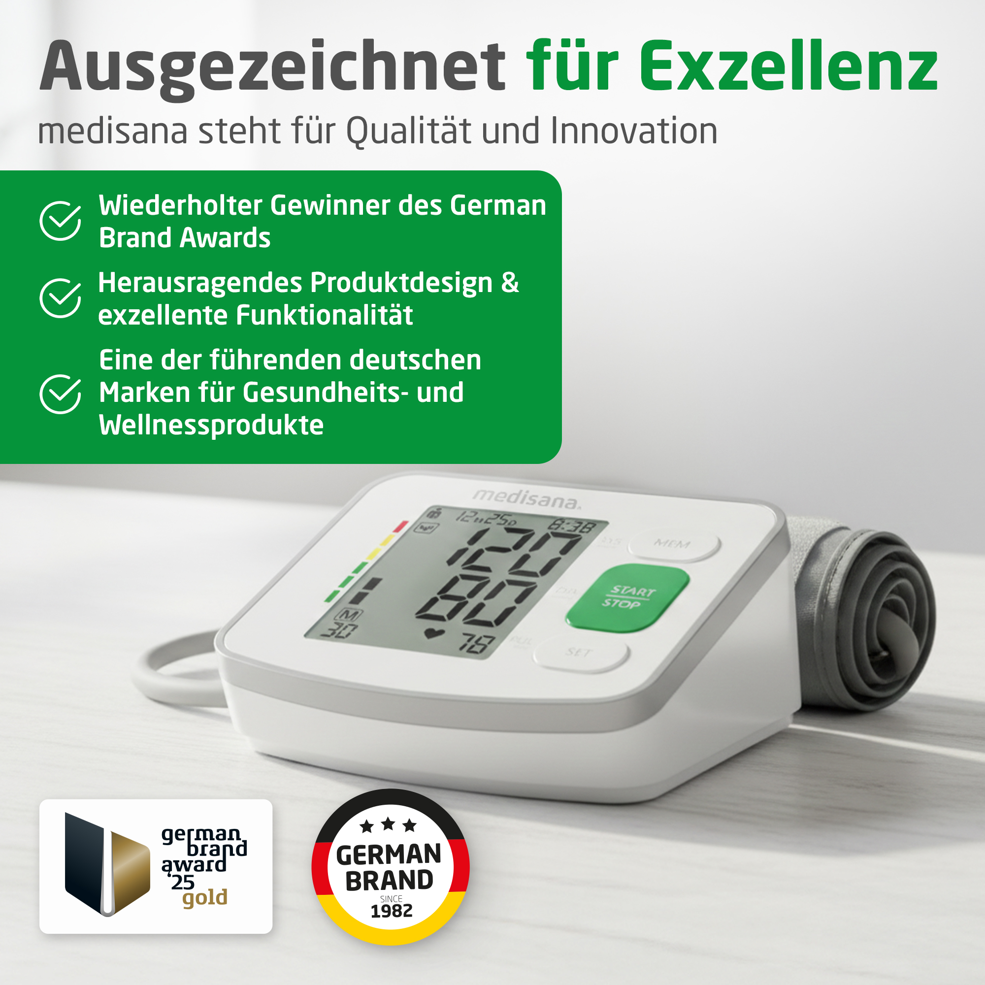 medisana BU A57 Oberarm-Blutdruckmessgerät