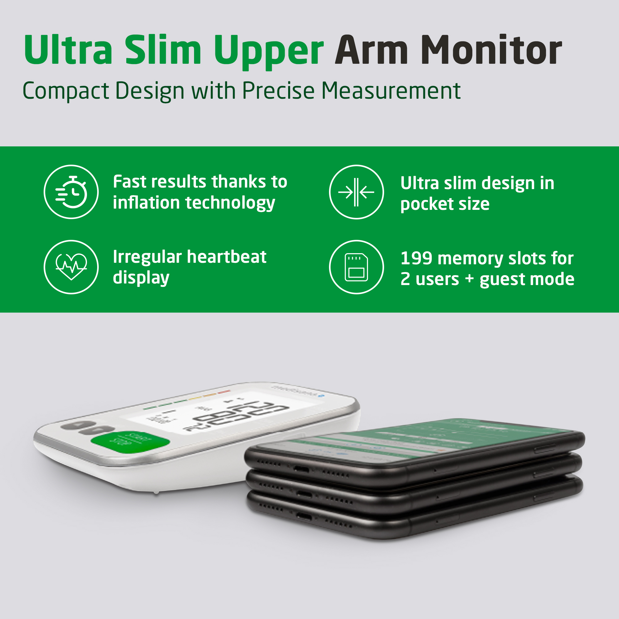 BU 572 connect | Upper arm blood pressure monitor