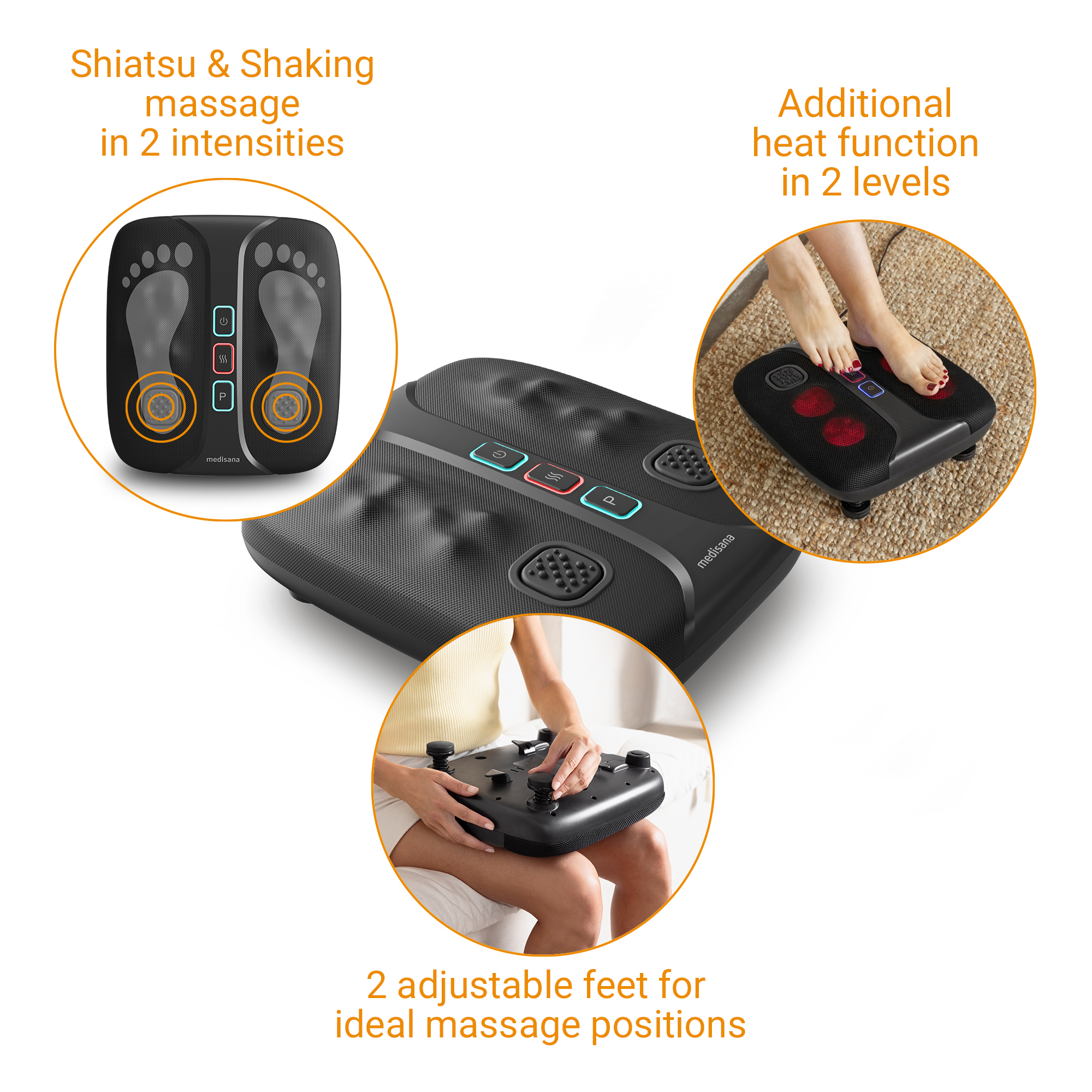 LM 100 | Energising 2in1 Foot and Leg Massager
