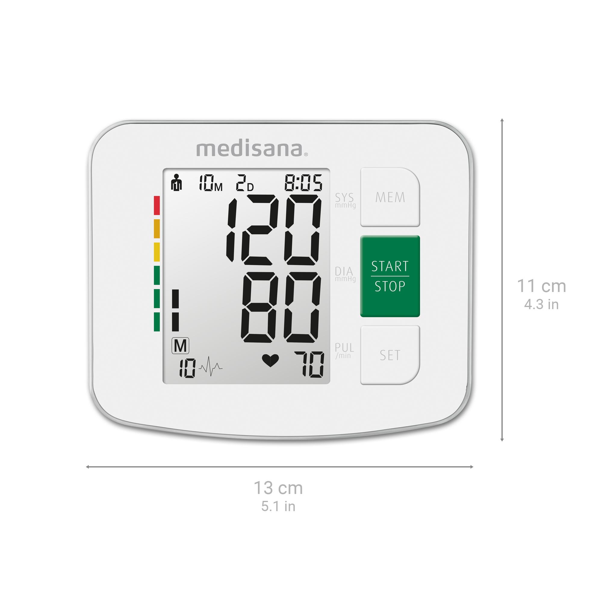 BU 512 | Upper-arm blood pressure monitor