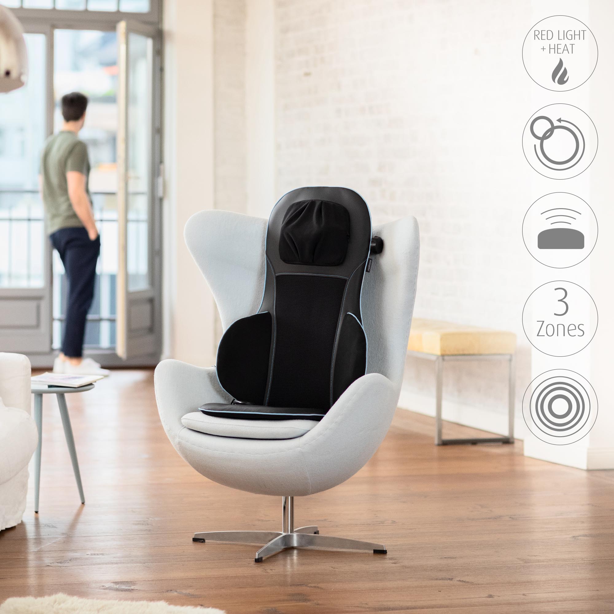 MC 825| Shiatsu Acupressure Massage Seat Pad