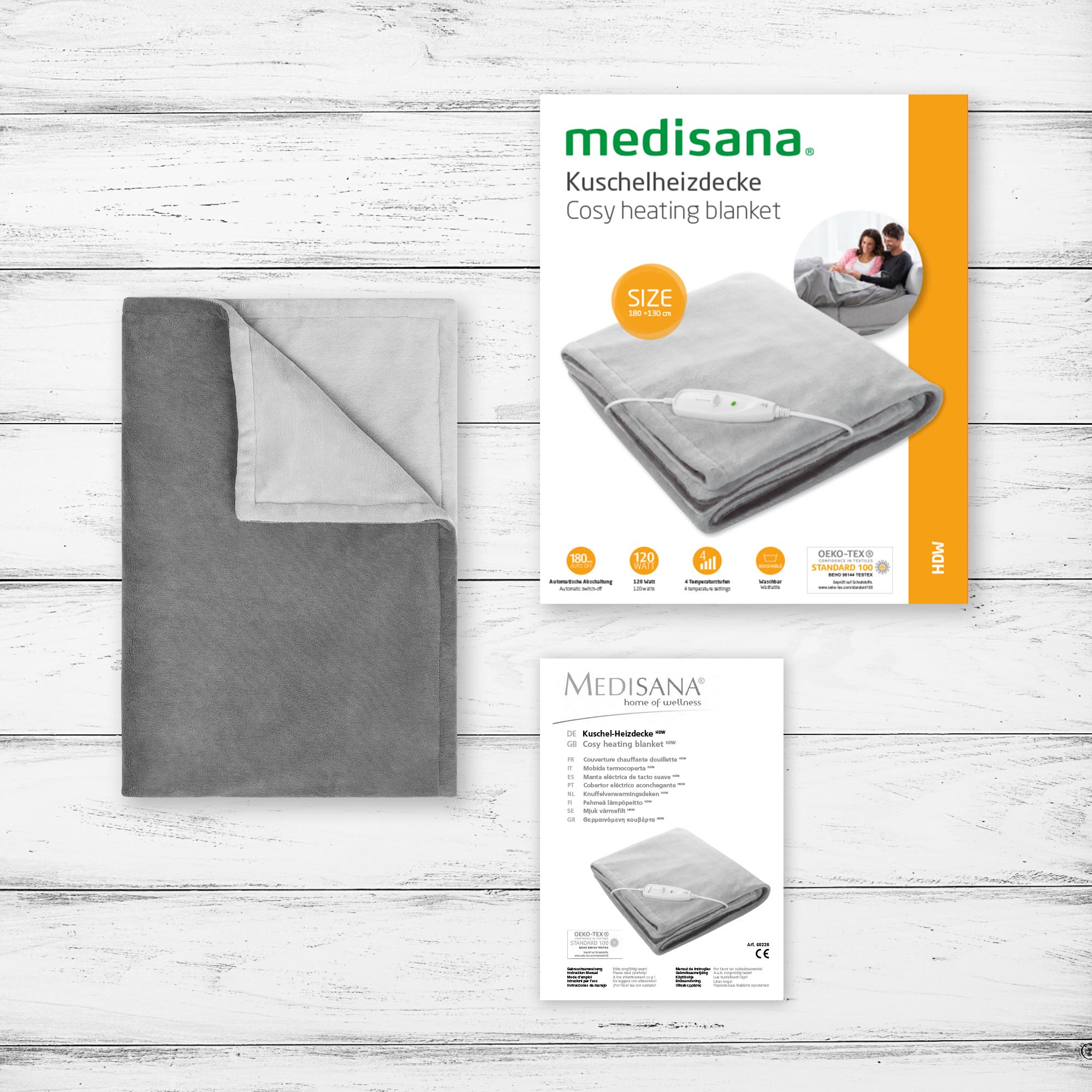 medisana HDW cosy heating blanket