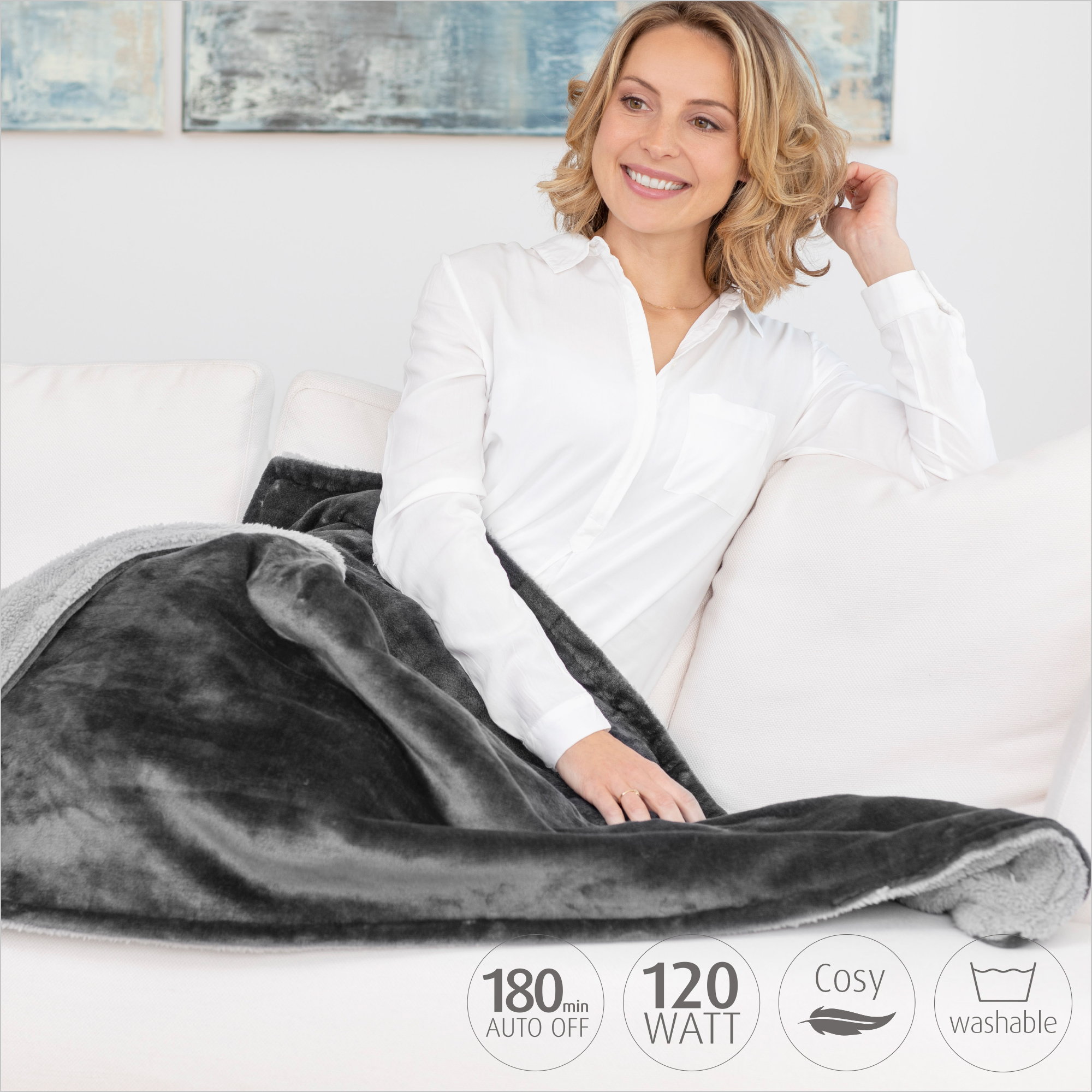HB 677 | 3-in-1 Heated Blanket