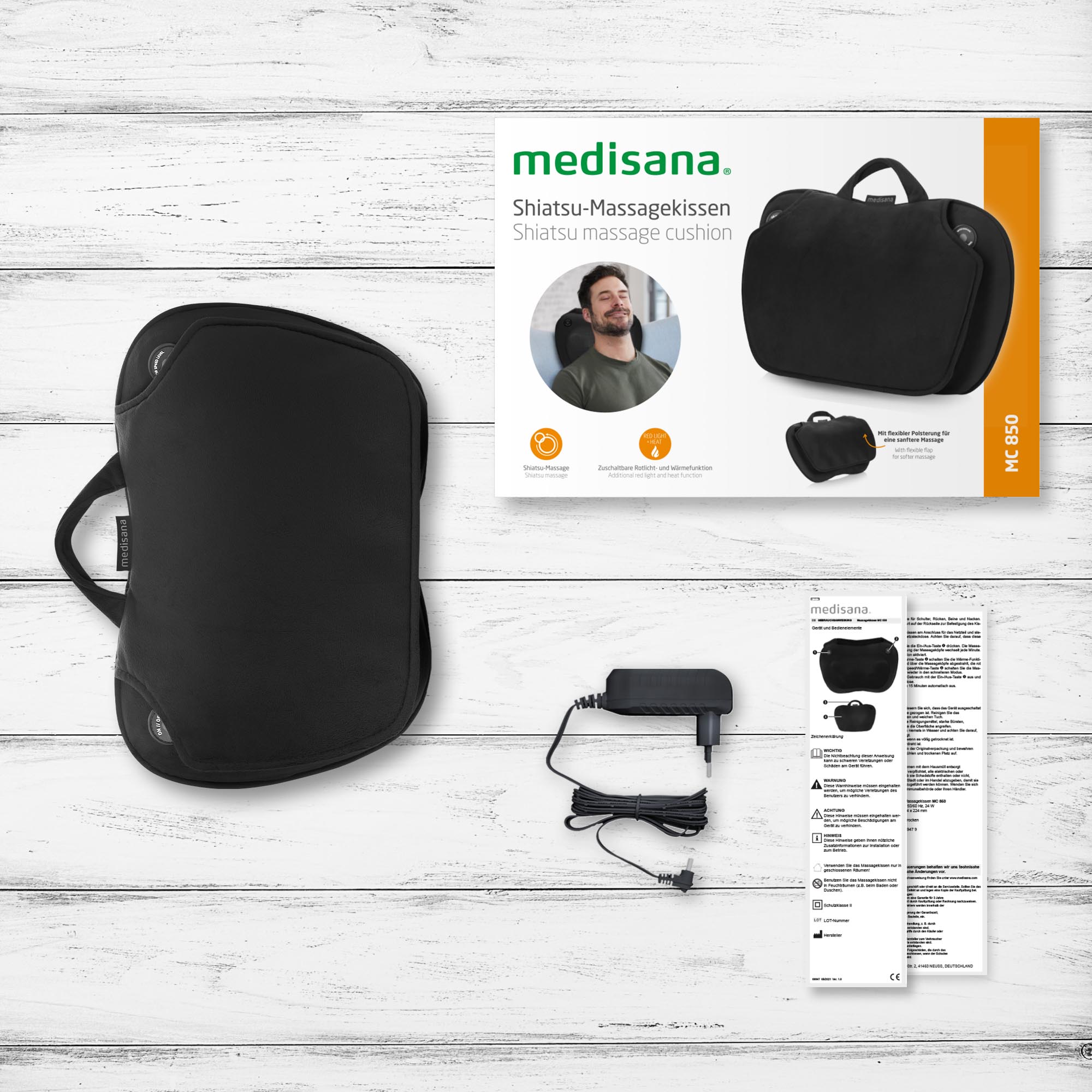 MC 850 | Shiatsu Massage Cushion