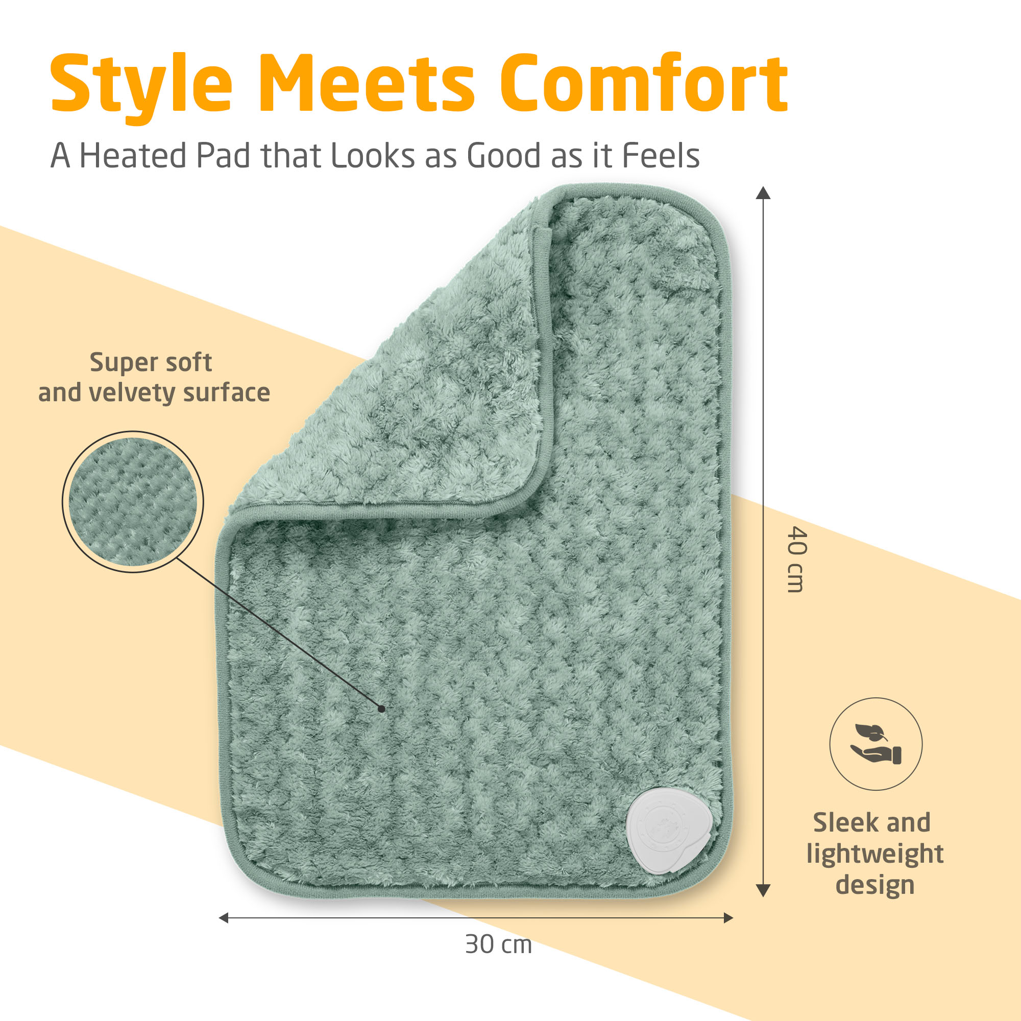 HP 517 | Heating pad | sage green