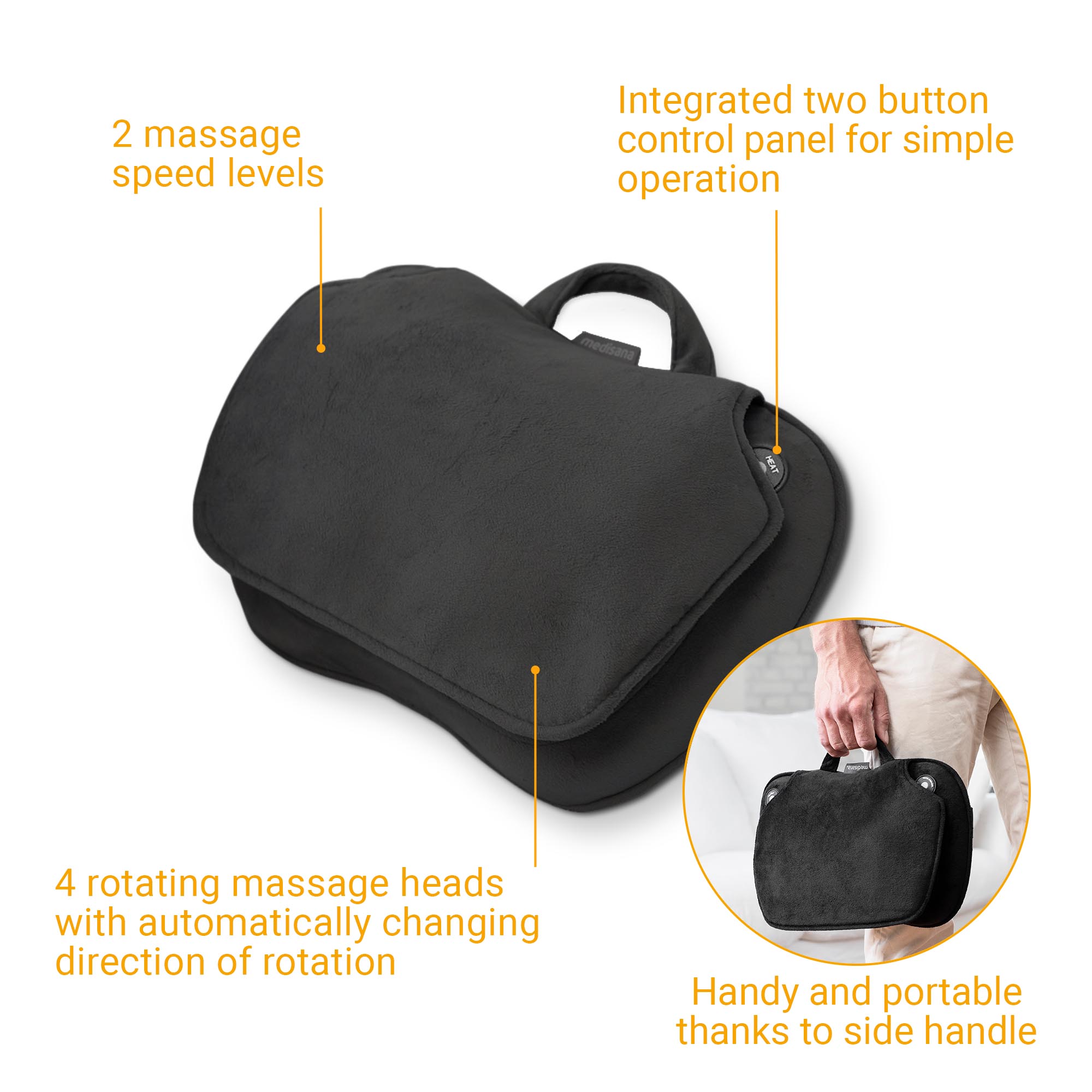 MC 850 | Shiatsu Massage Cushion