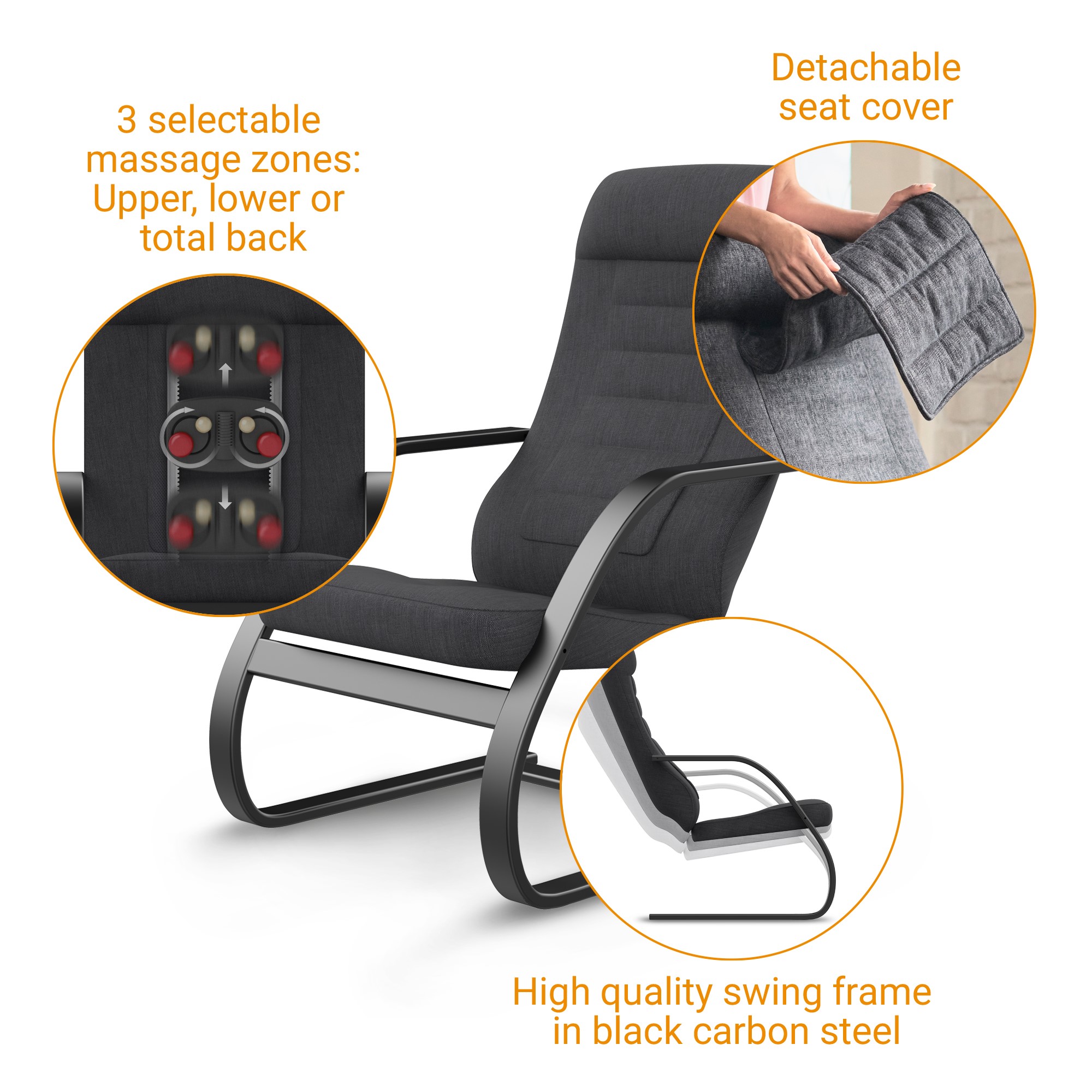 RC 450 | 2-in-1 Relaxation + Massage Chair
