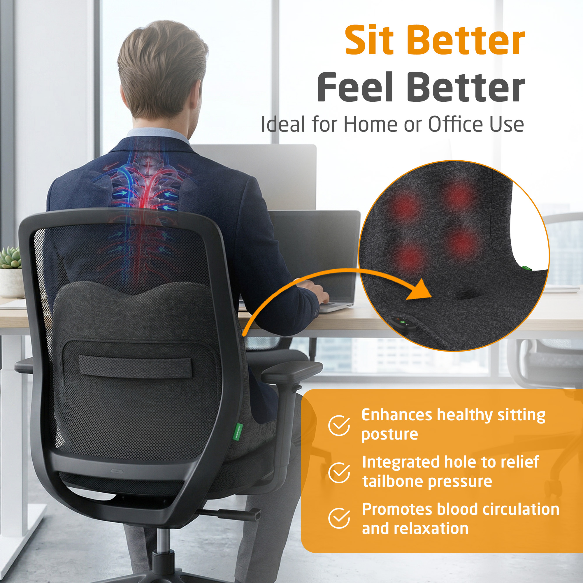 MC 300 | Massage Seat Cushion