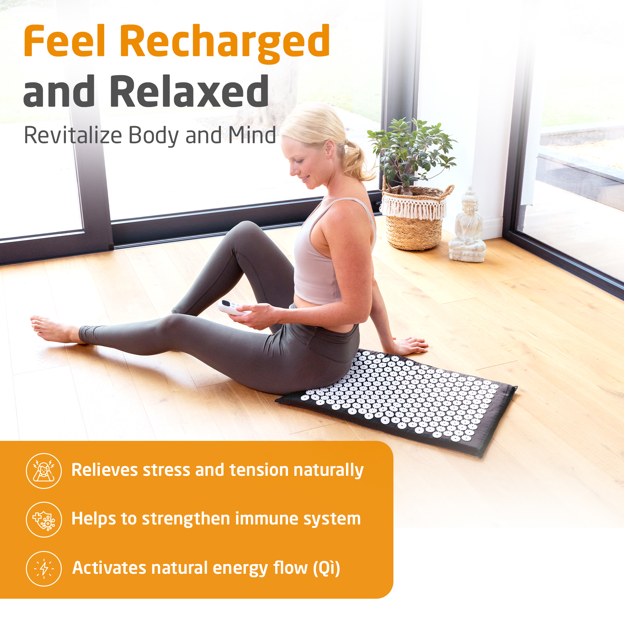 MM 100 | Acupressure Mat with Heat