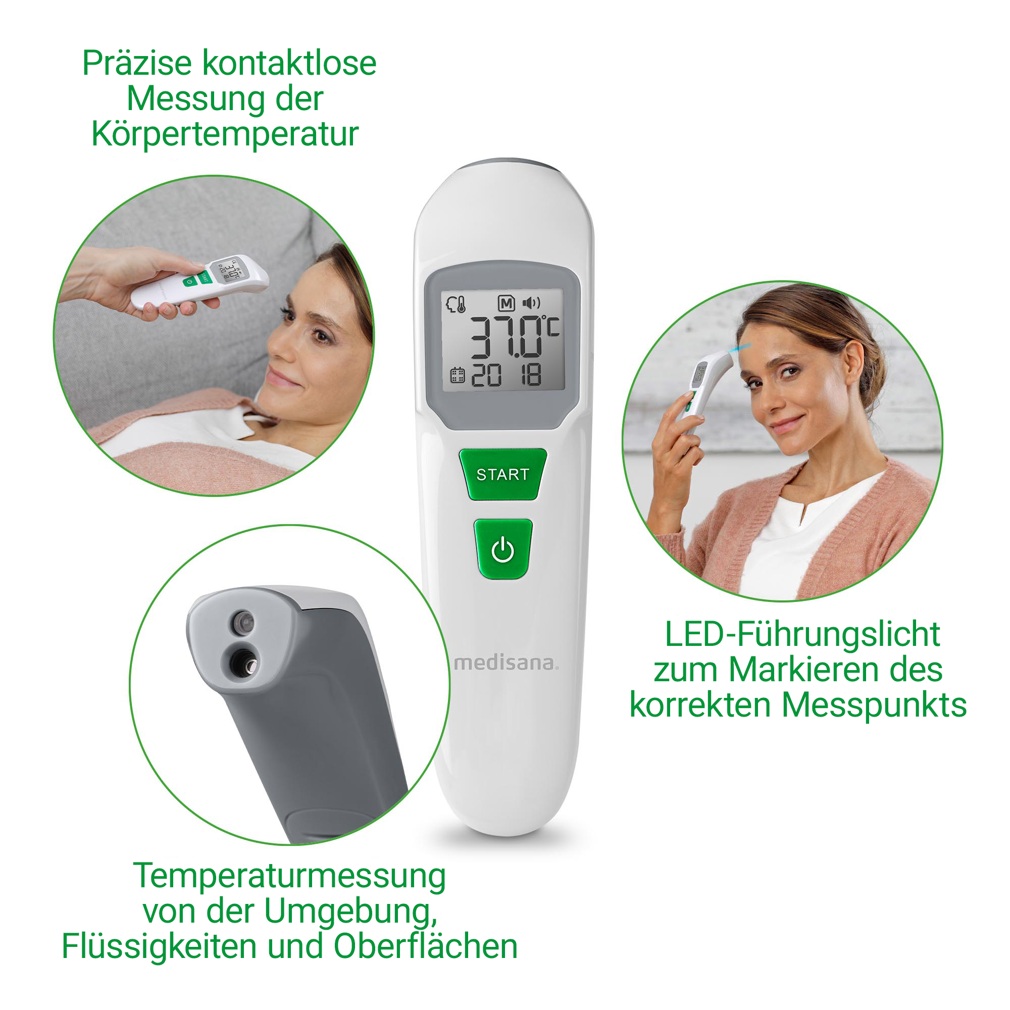 TM 762 | Infrarot-Multifunktionsthermometer