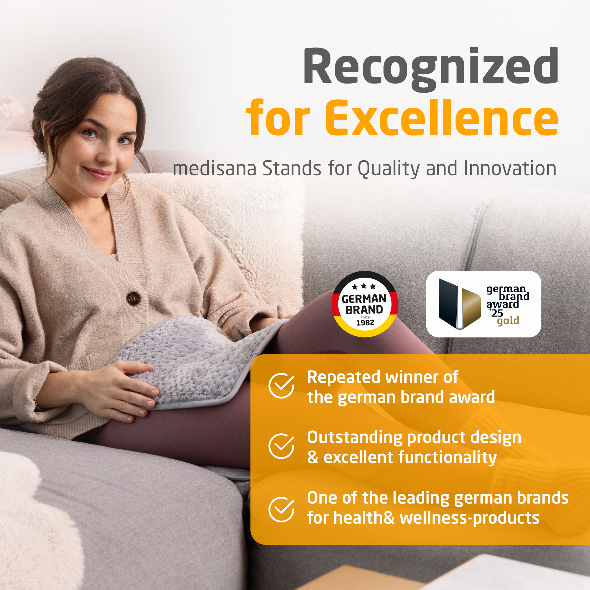 HP 516 | heating pad | light gray