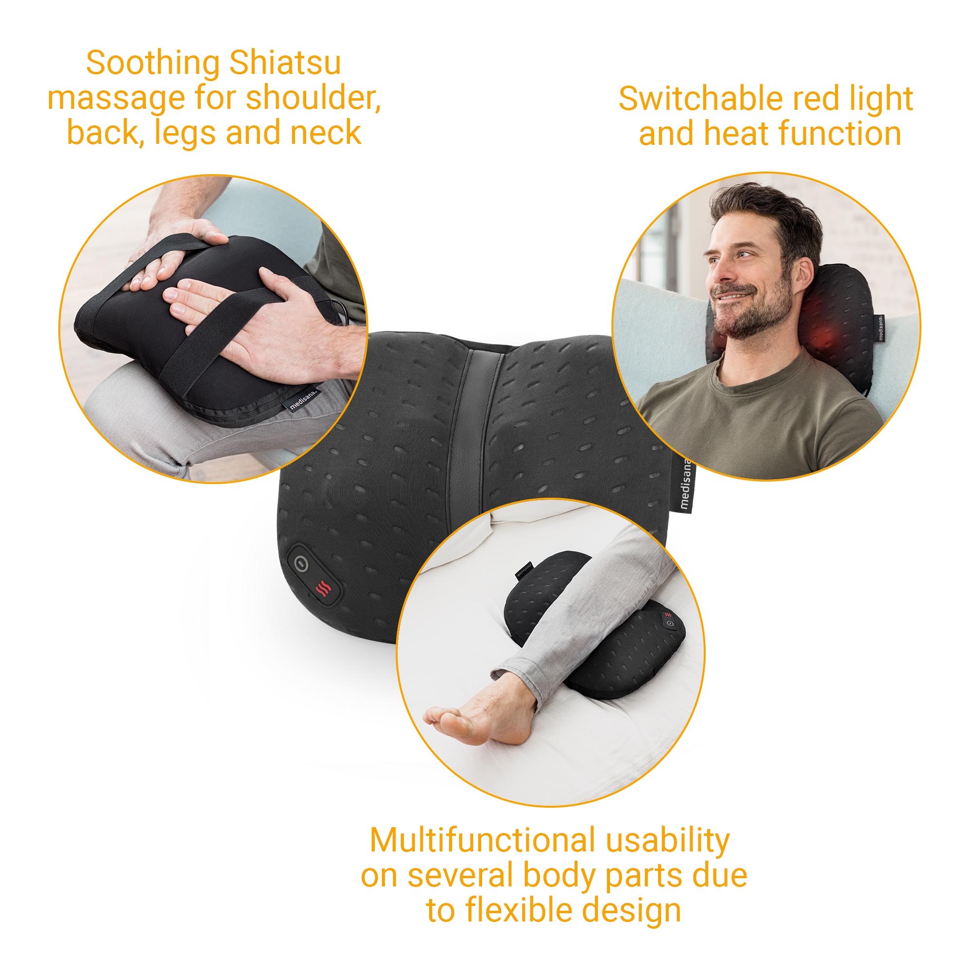 CL 300 | Contour Shiatsu Massage Pillow